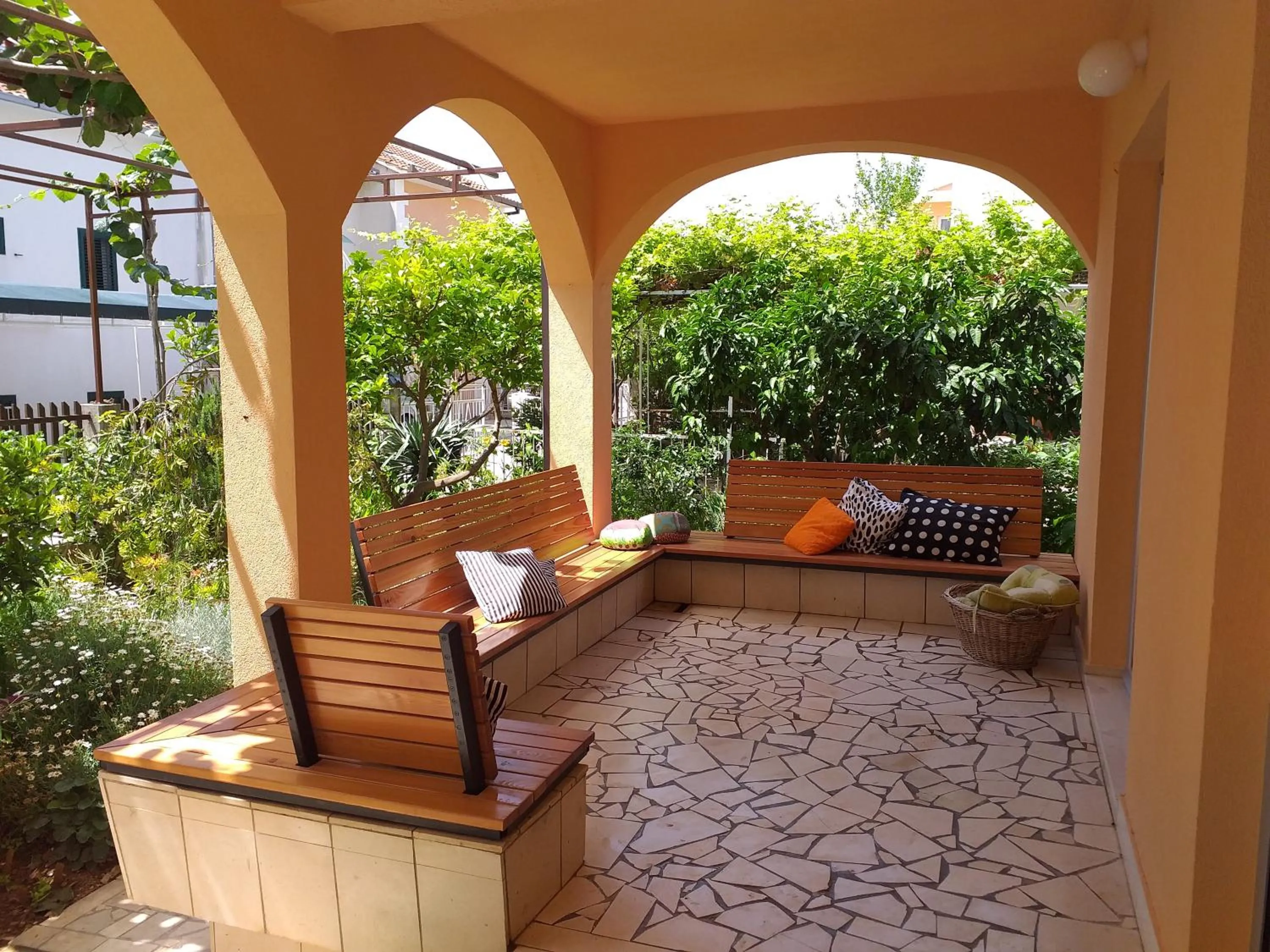 Patio in Apartment Kuca Merdzo
