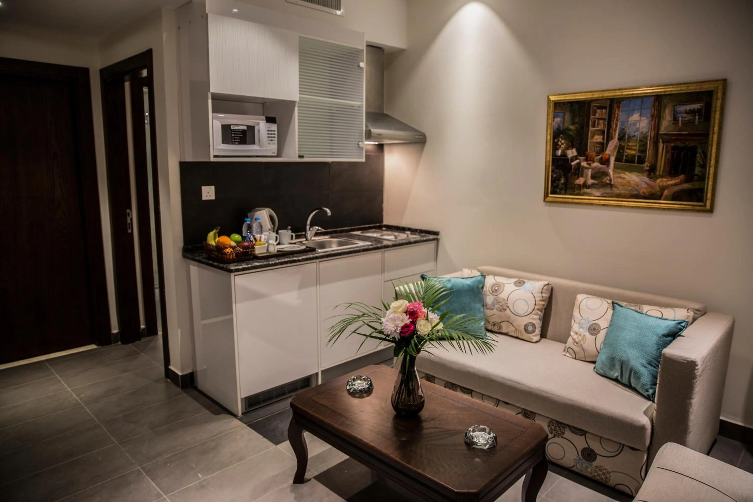 Living room in Naylover Hotel Suites