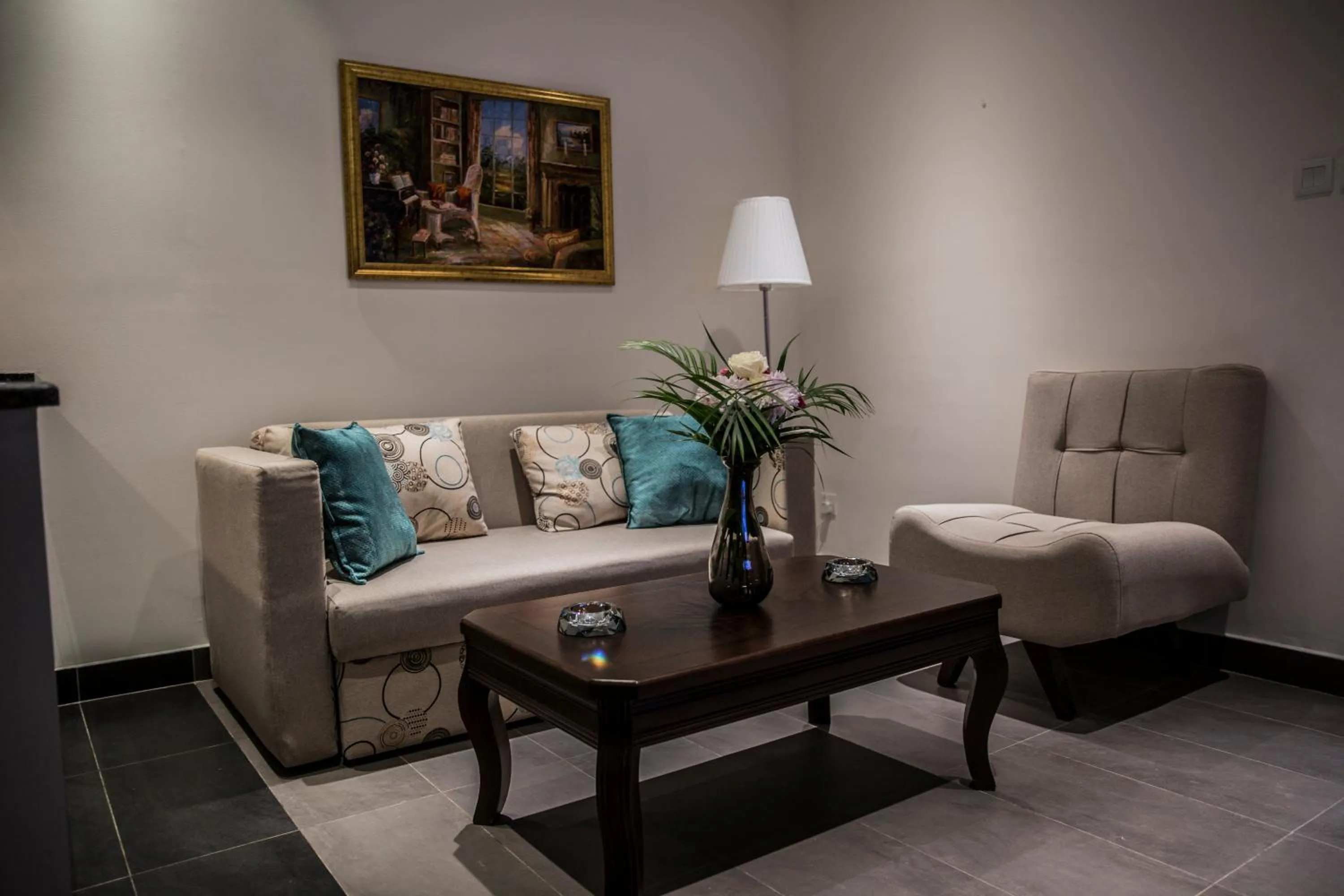 Living room in Naylover Hotel Suites