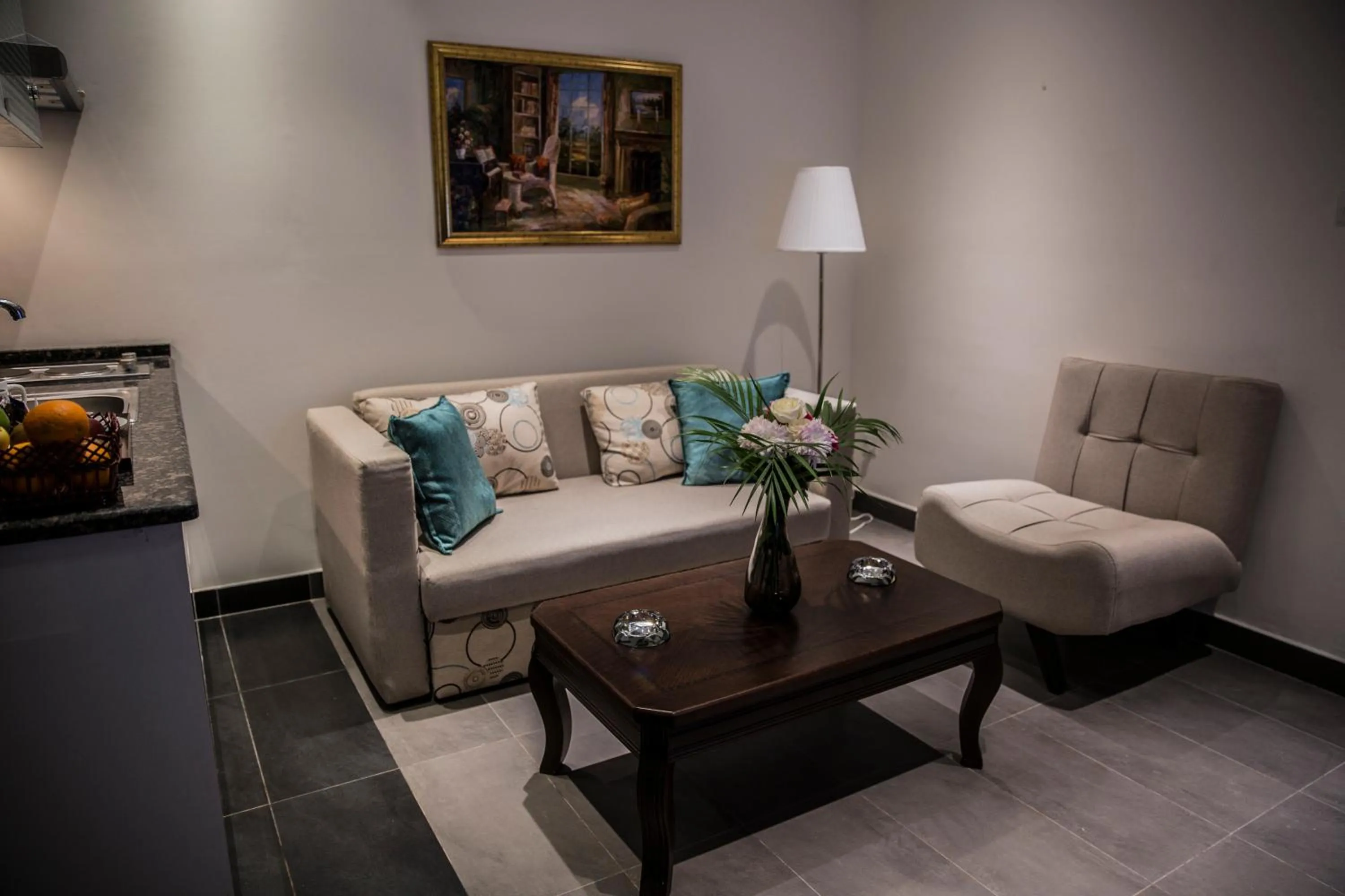 Living room in Naylover Hotel Suites