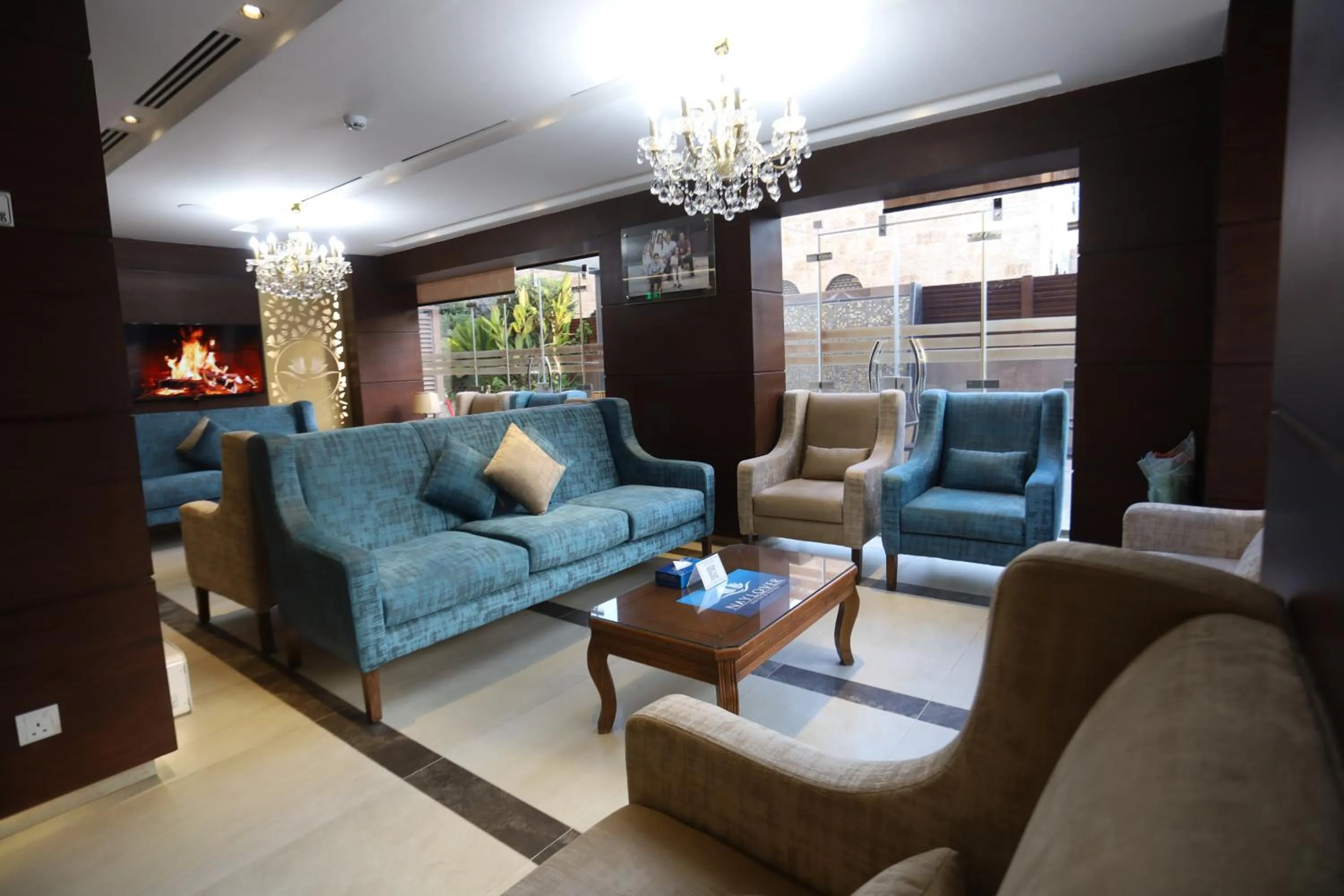 Lobby or reception in Naylover Hotel Suites