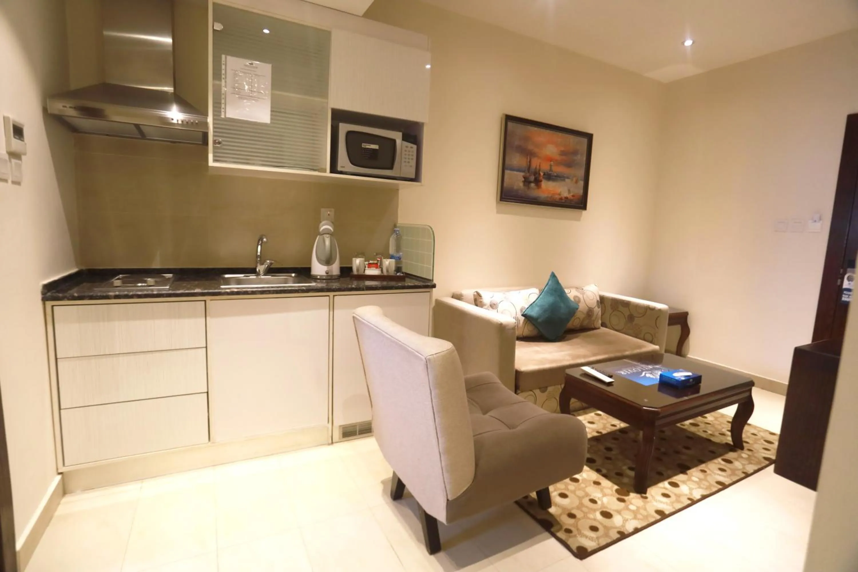 Living room in Naylover Hotel Suites