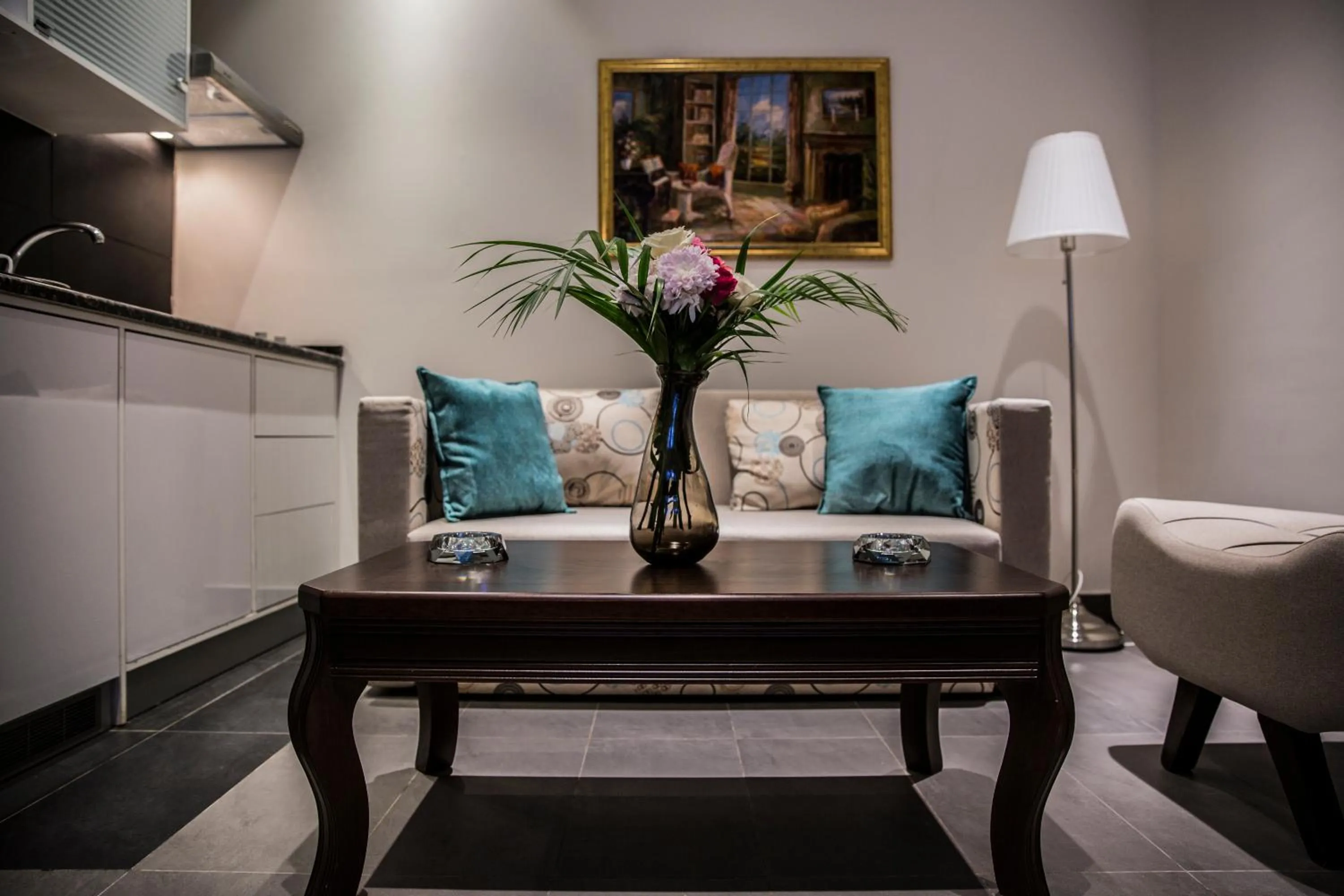 Living room in Naylover Hotel Suites