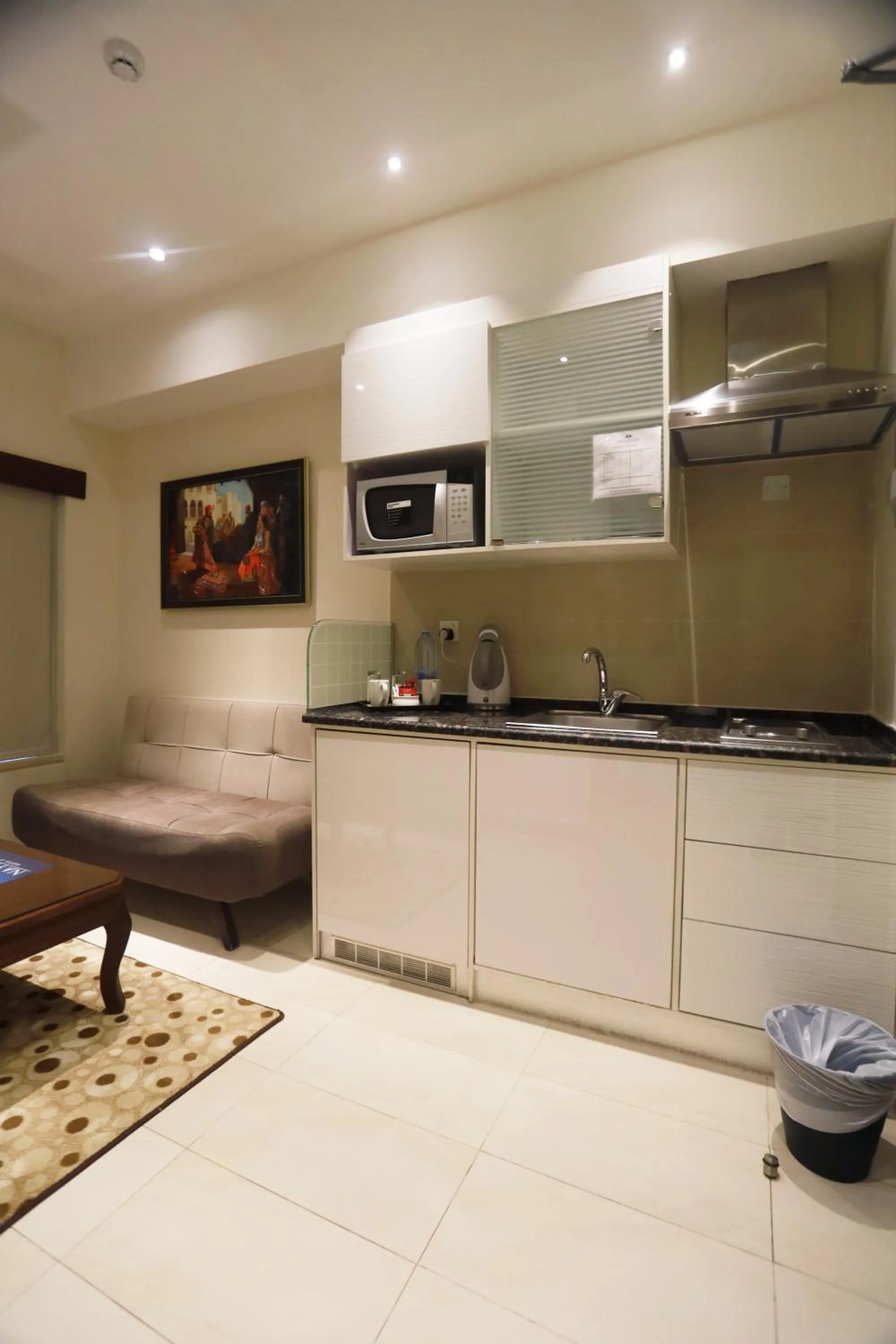 Seating area in Naylover Hotel Suites