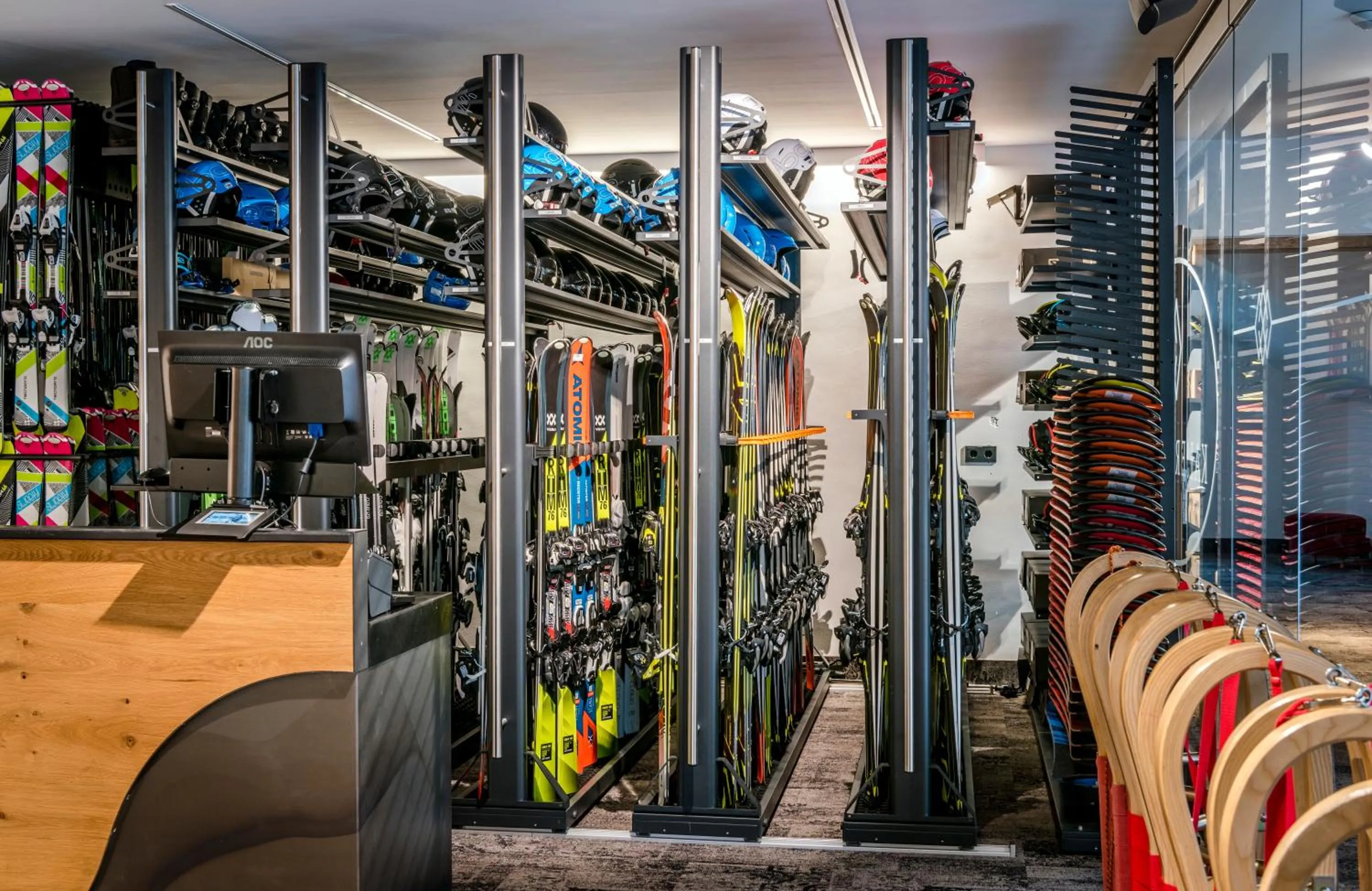 Skiing in Kaiserlodge