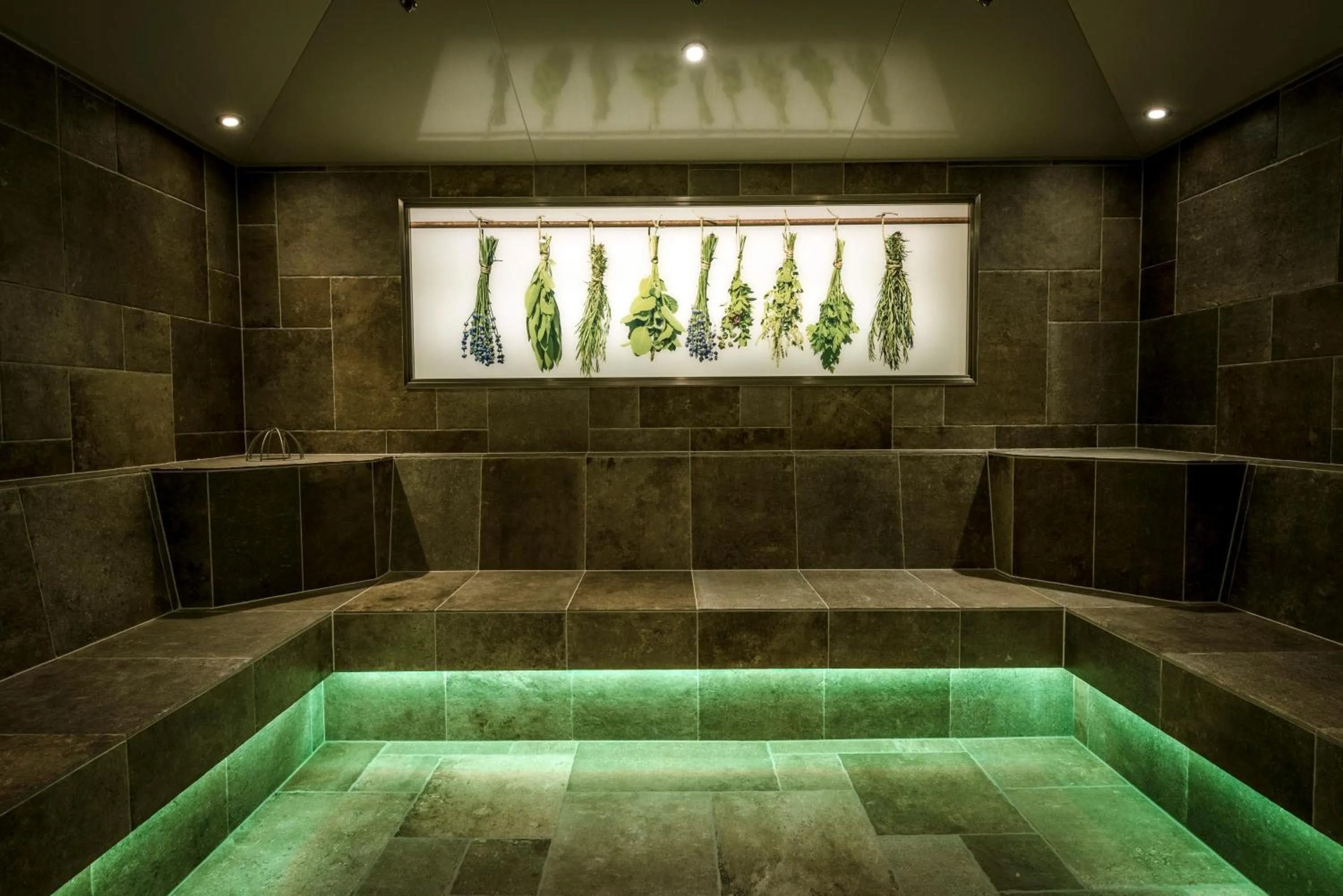 Steam room in Kaiserlodge