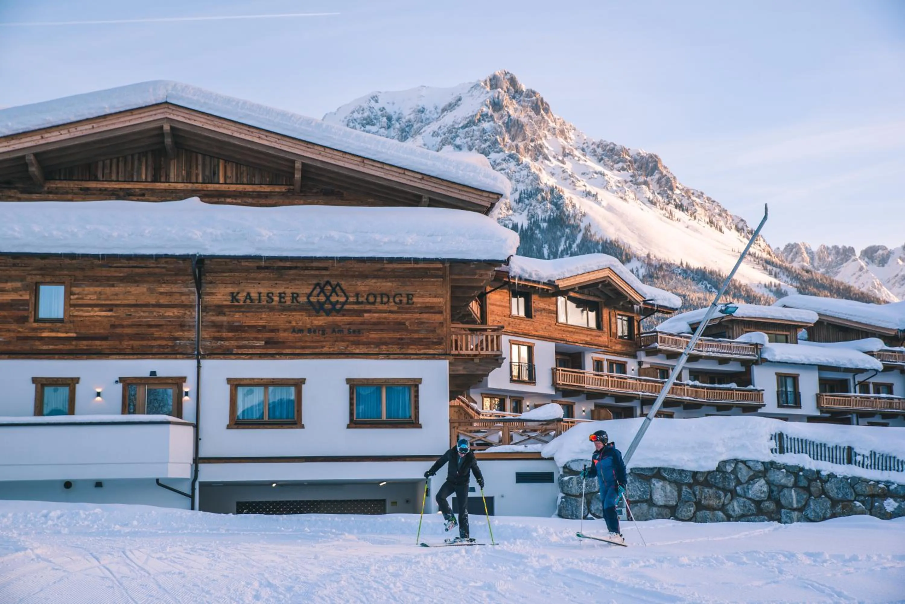 Skiing in Kaiserlodge