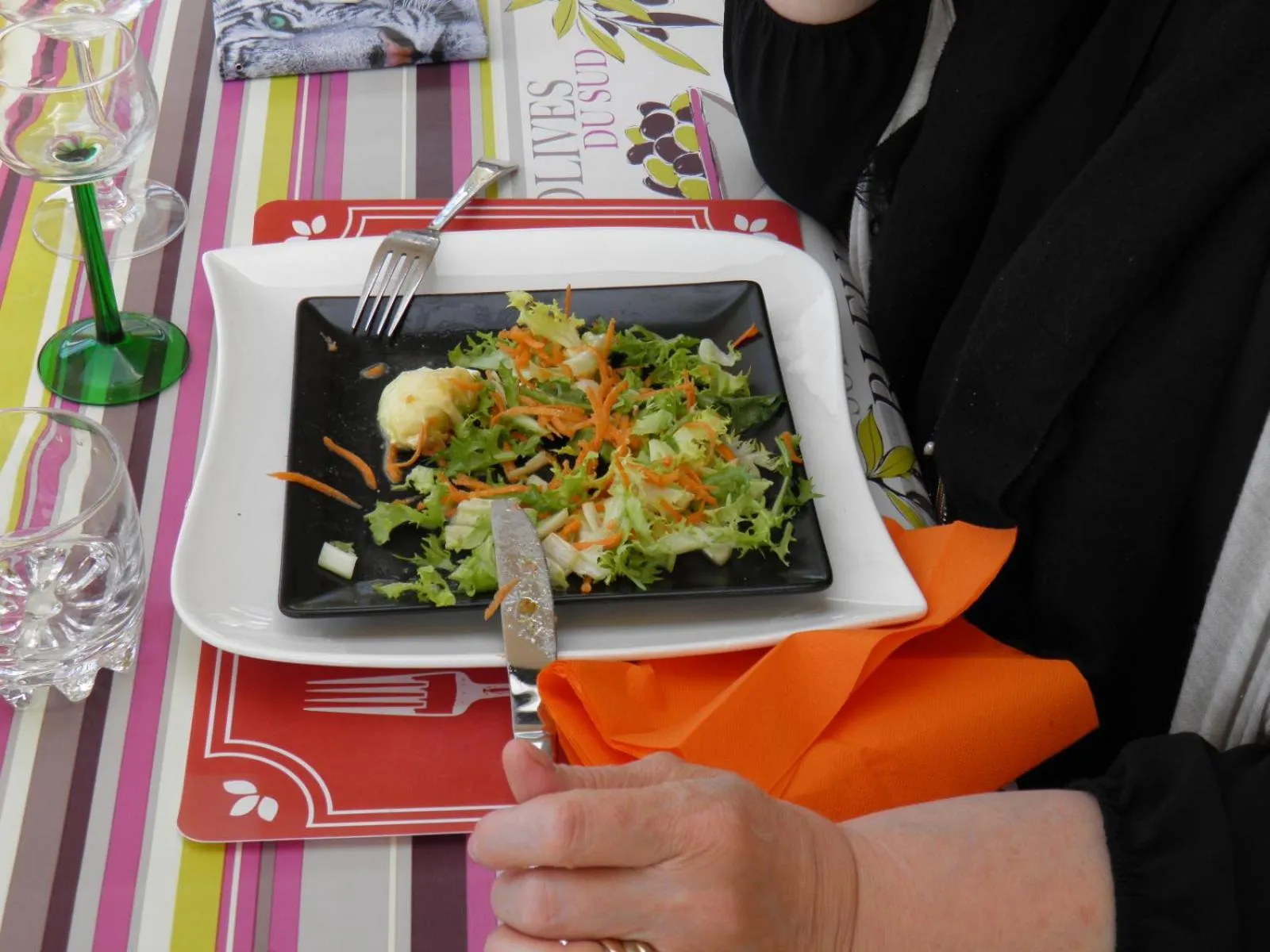 Food close-up in Le Belvue