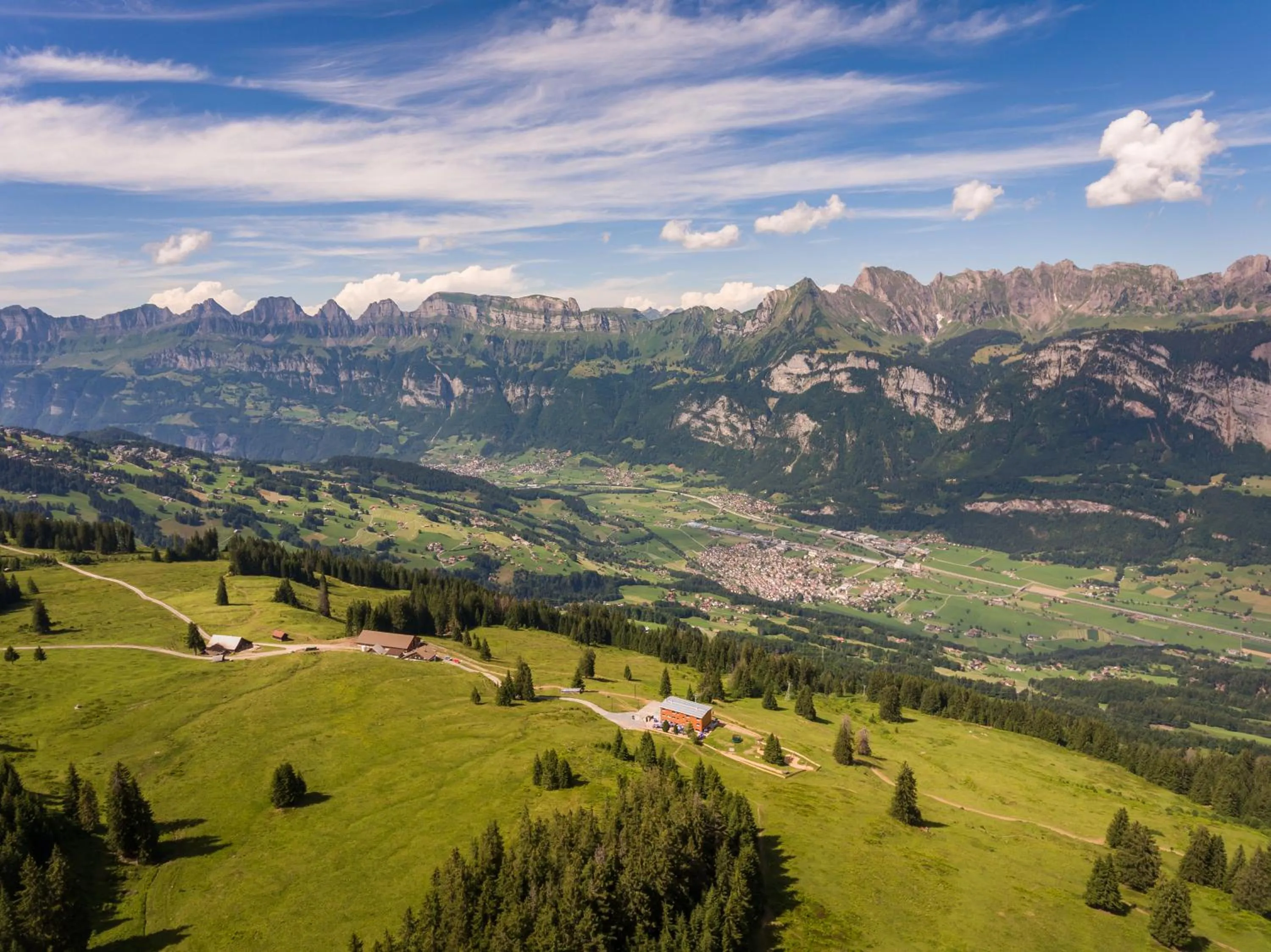 Bird's eye view in Berghotel Schonhalden
