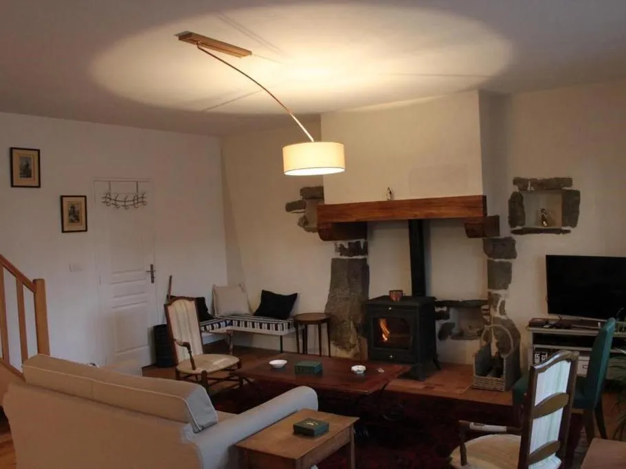 Living room in La Petite Ville Aze