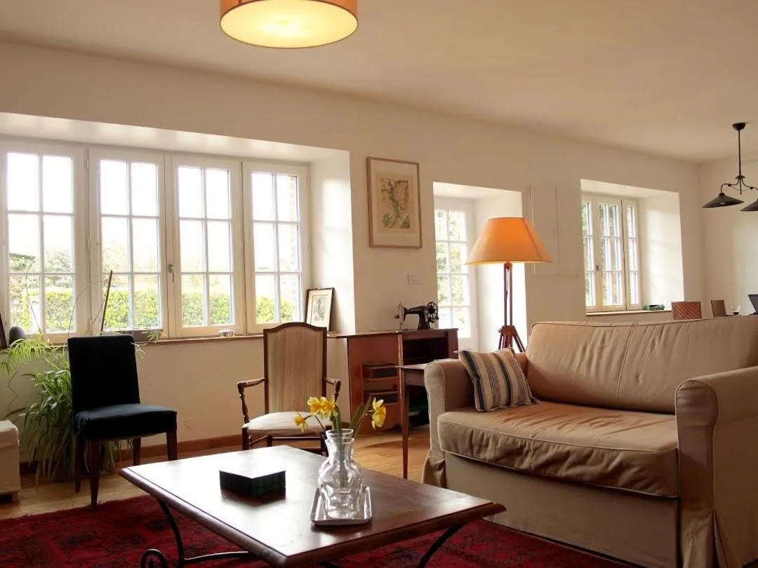 Living room in La Petite Ville Aze