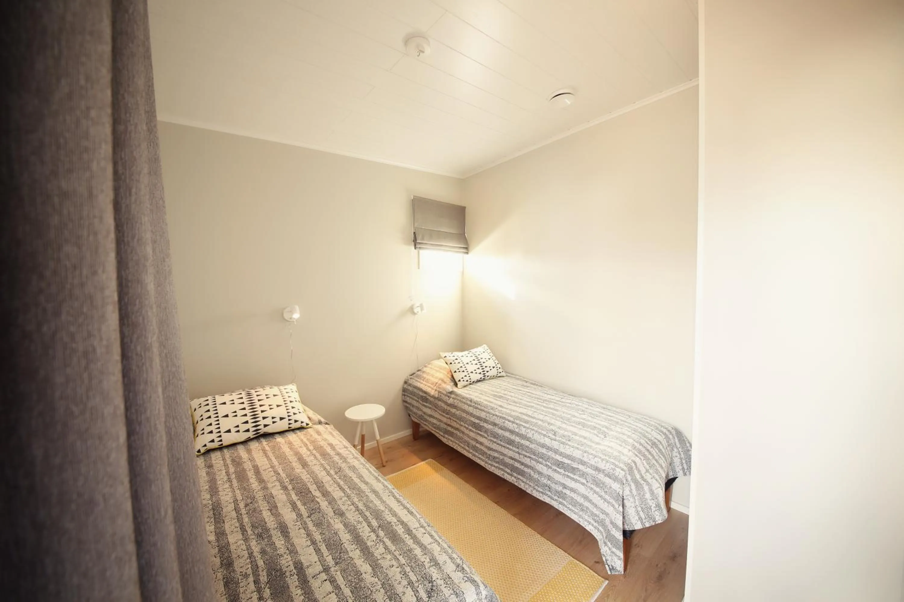 Bed in Nallikari Seaside Villas