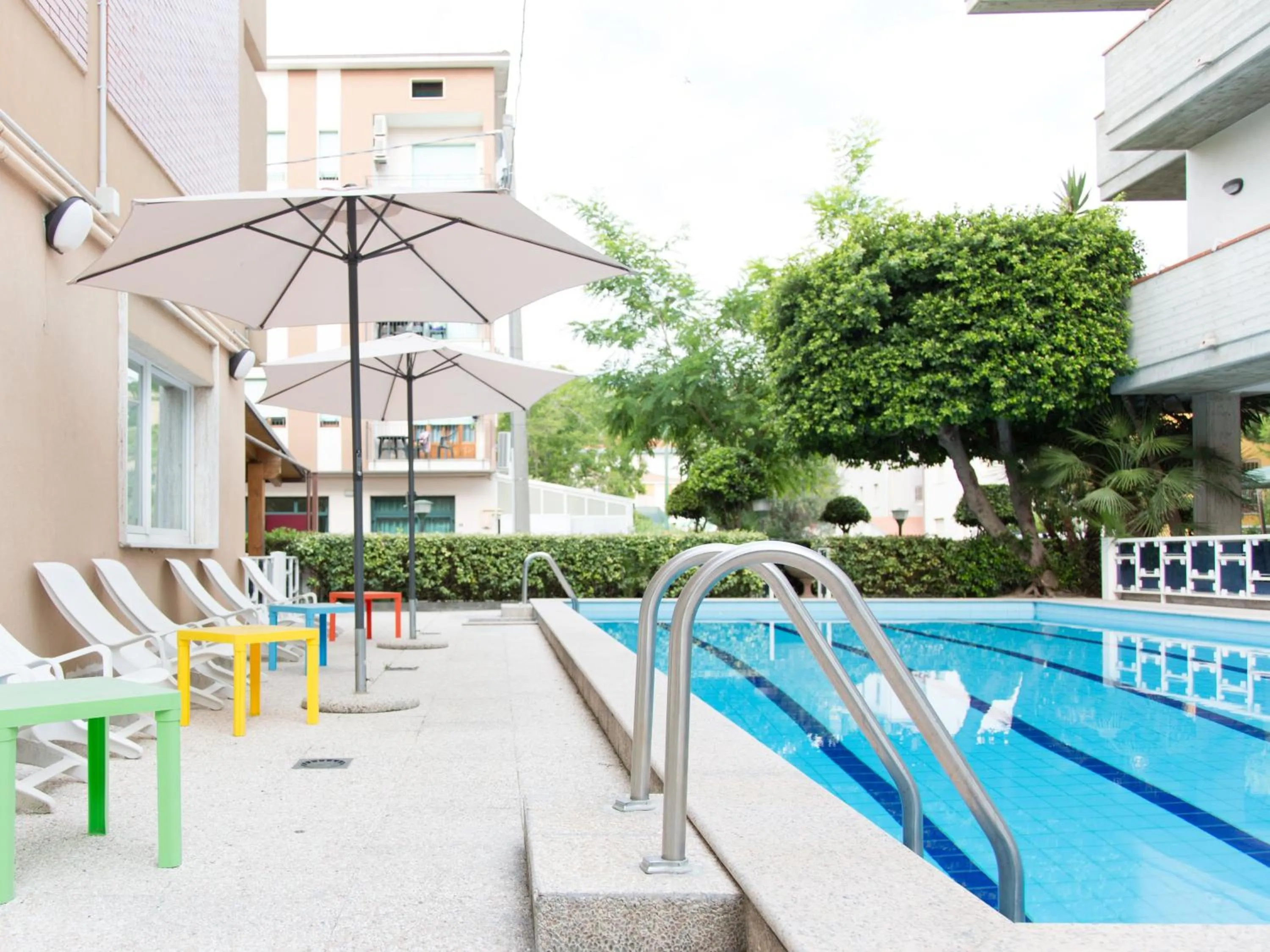 Swimming pool in Hotel Saint Tropez - Pineto
