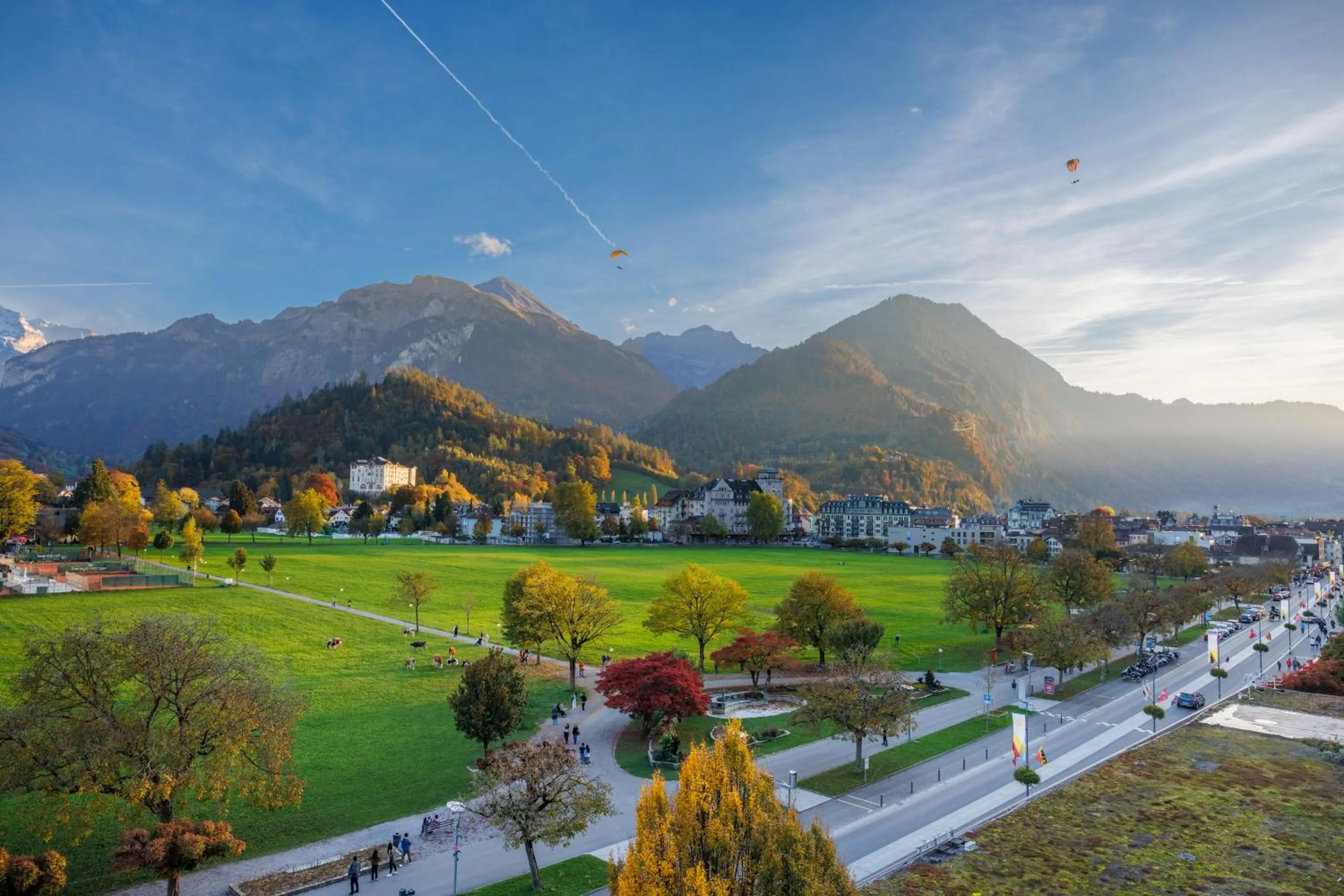 Natural landscape in Hapimag Ferienwohnungen Interlaken