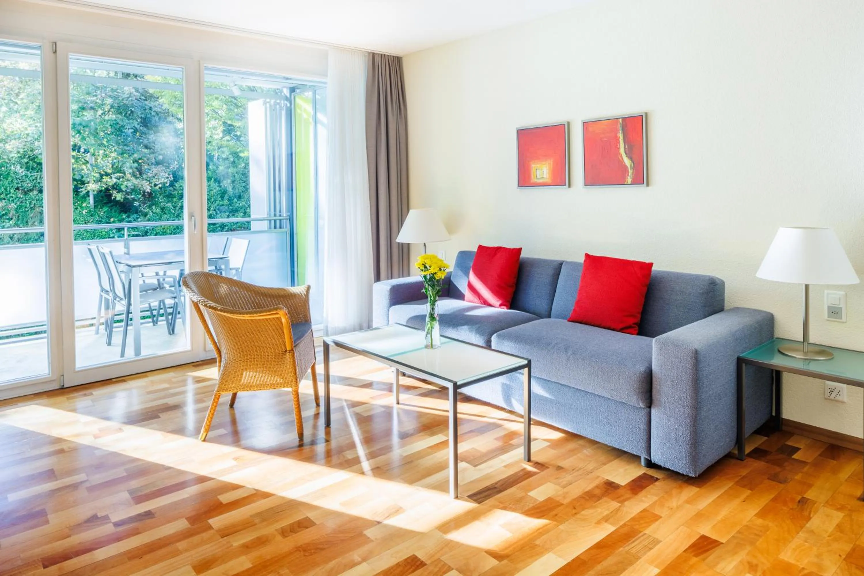 Living room in Hapimag Ferienwohnungen Interlaken