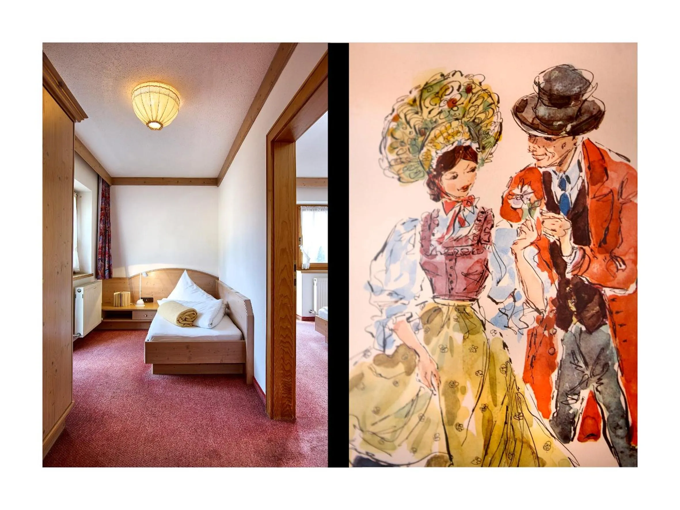 Photo of the whole room in Linserhof Bed&Breakfast