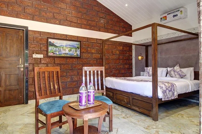Bed in Forest County Resort Mahabaleshwar