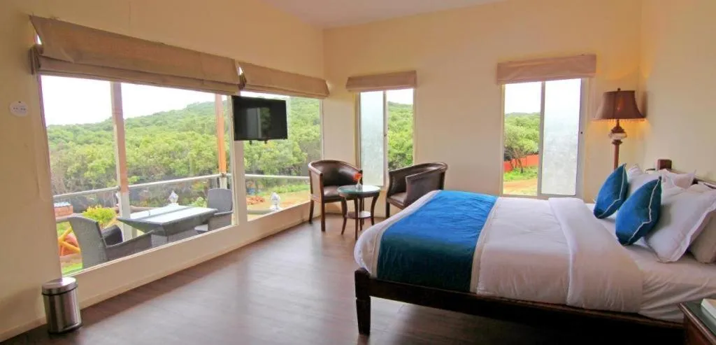 Bed in Forest County Resort Mahabaleshwar