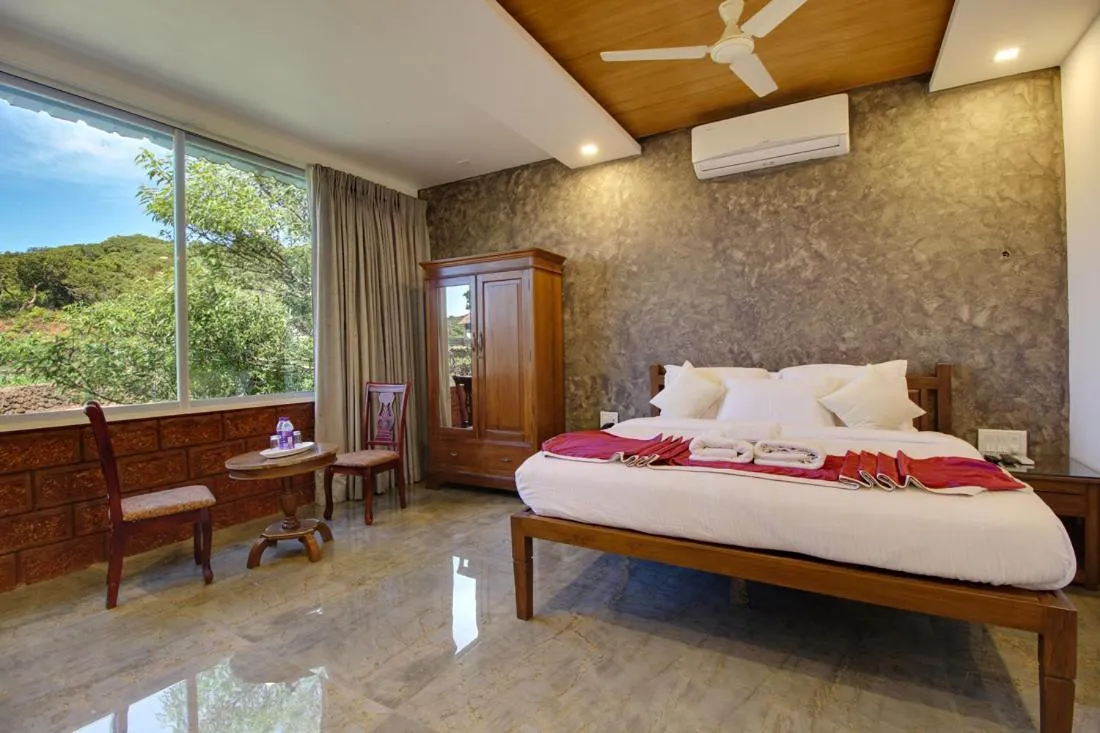Bed in Forest County Resort Mahabaleshwar