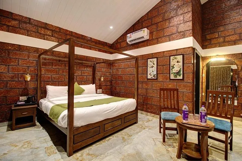 Bed in Forest County Resort Mahabaleshwar