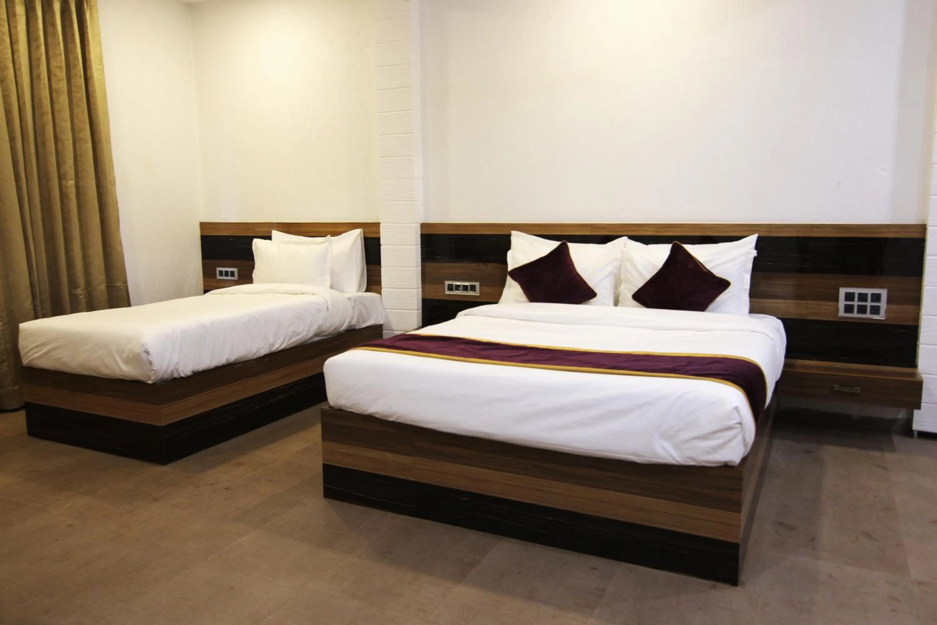 Bed in Forest County Resort Mahabaleshwar