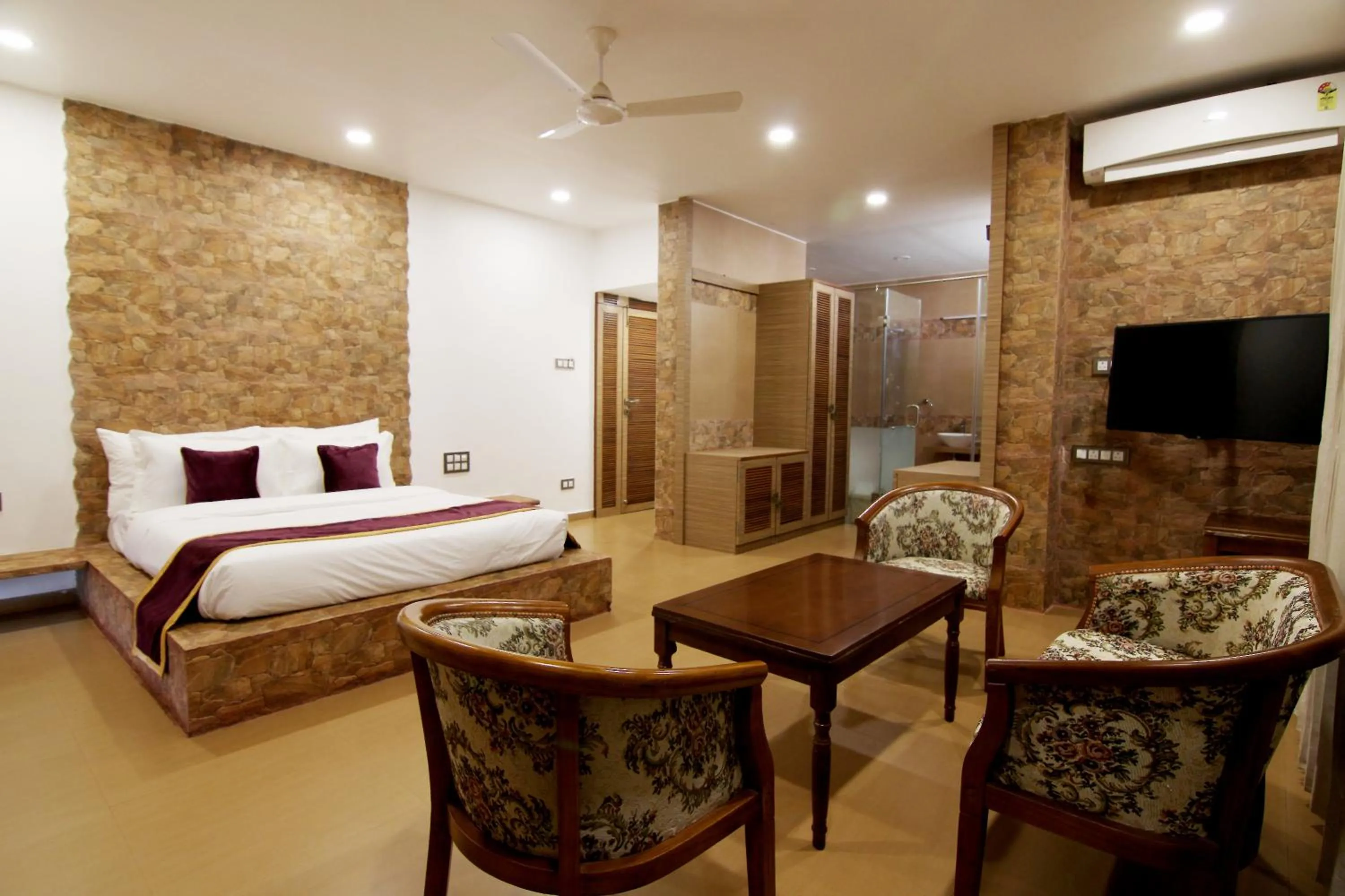 Bed in Forest County Resort Mahabaleshwar