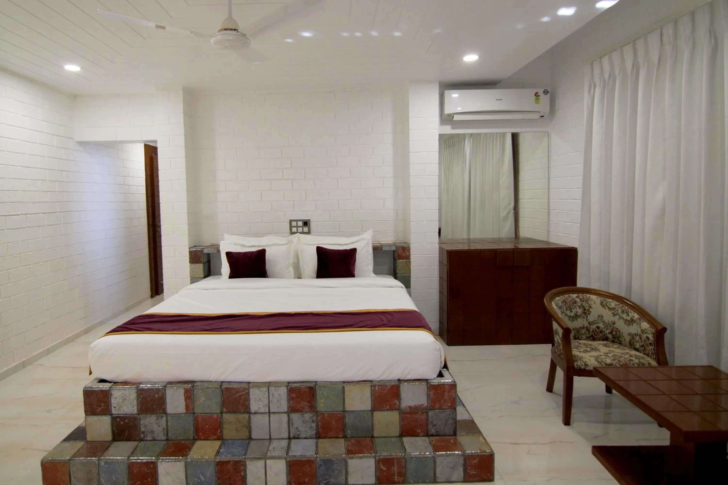 Bed in Forest County Resort Mahabaleshwar