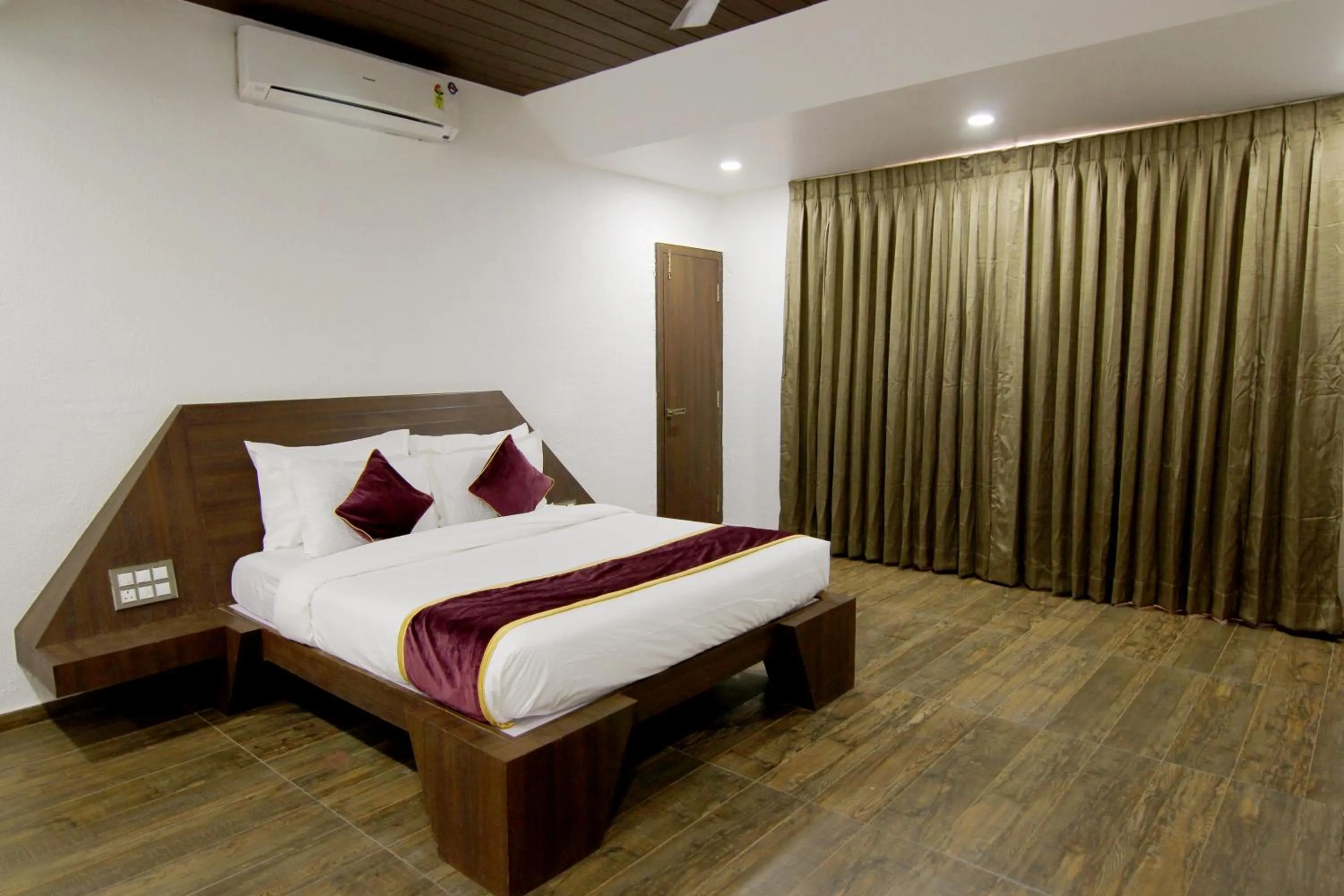 Bed in Forest County Resort Mahabaleshwar