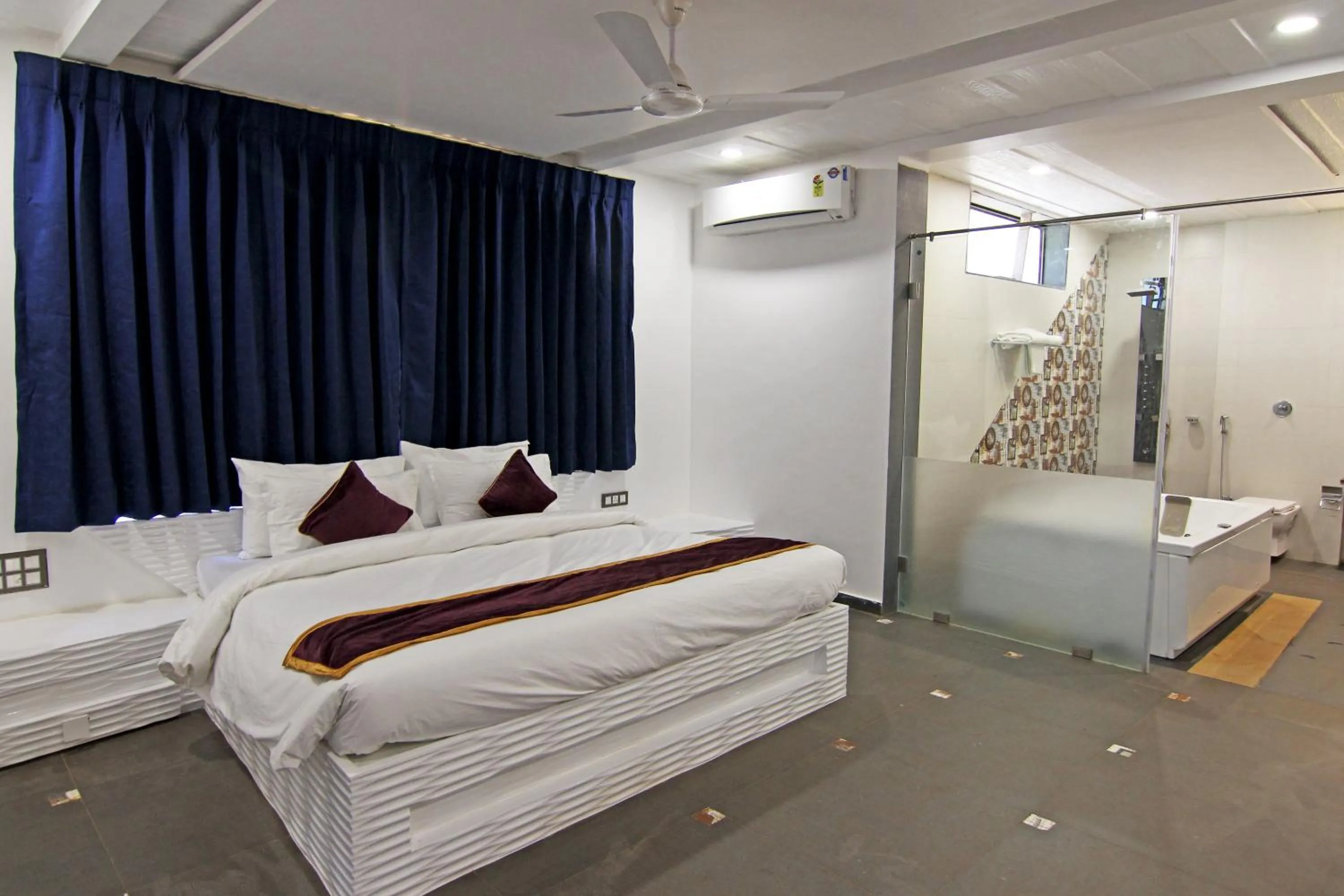 Bed in Forest County Resort Mahabaleshwar