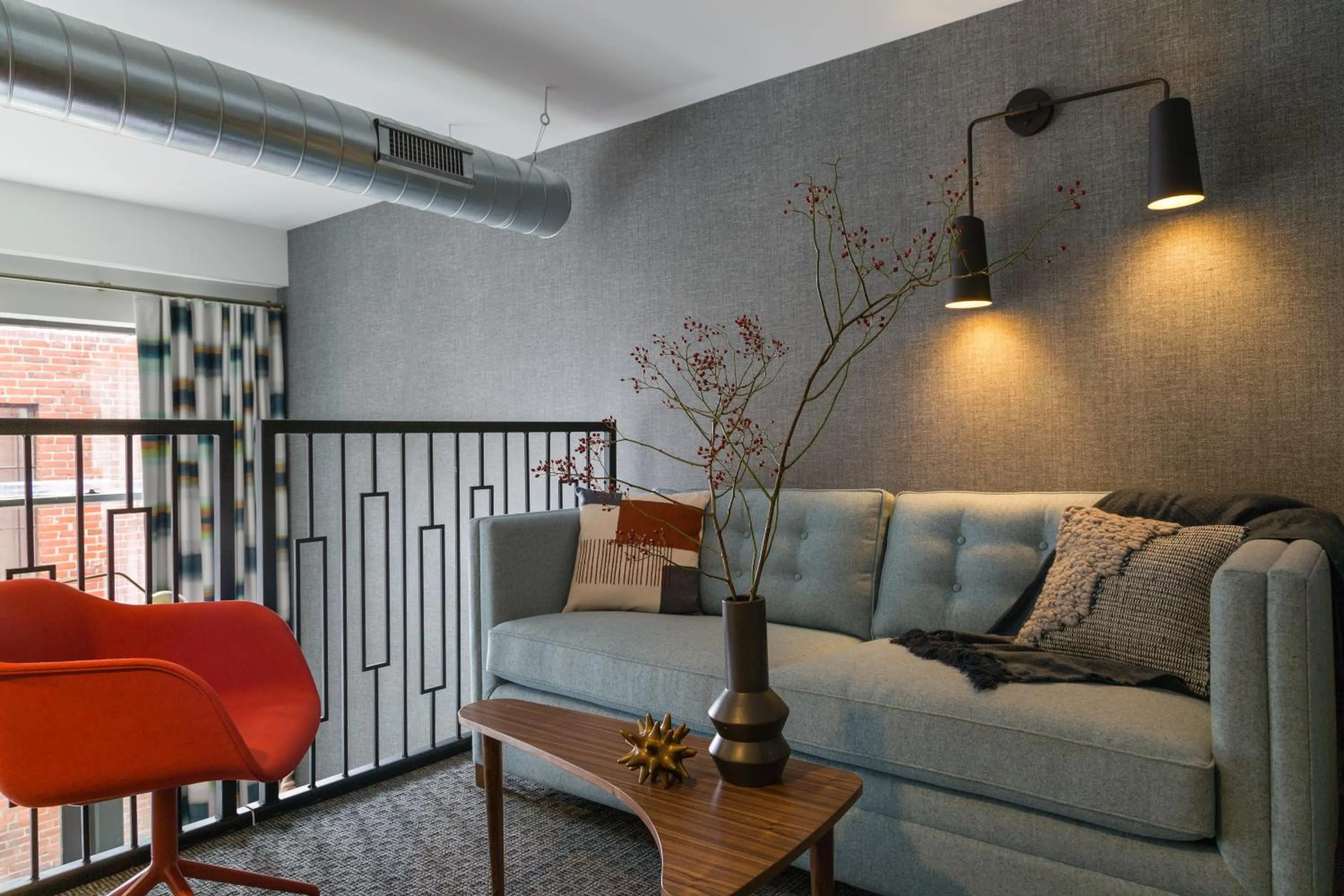 Living room in The Hotel Salem