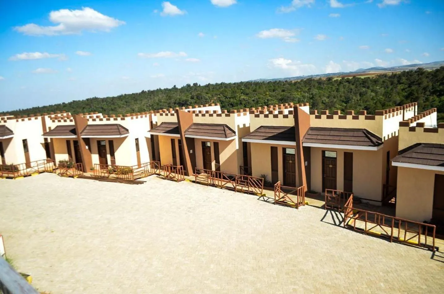 Mountain view in Regency Mount Kenya Hotel