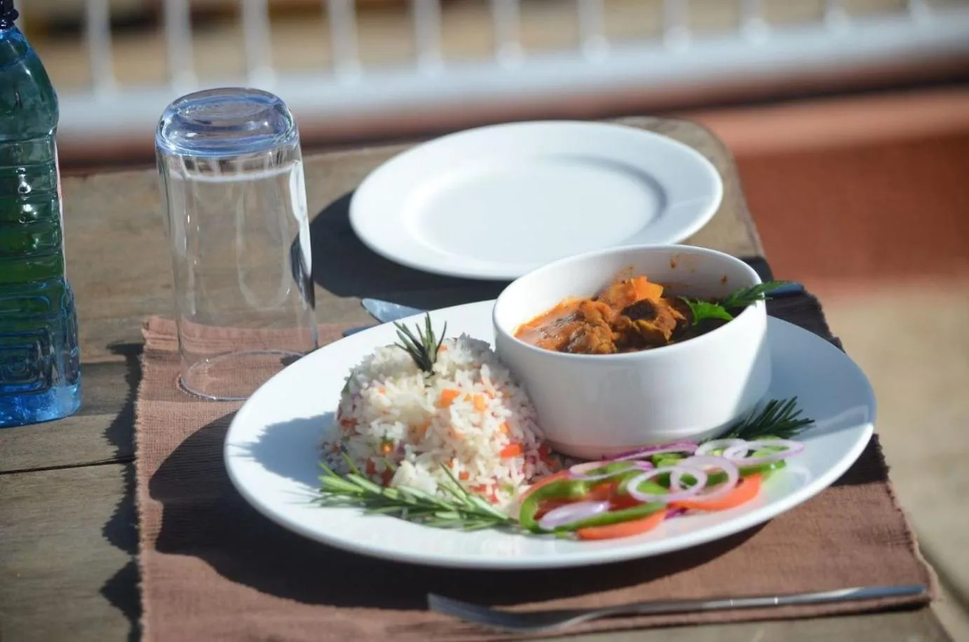 Food close-up in Regency Mount Kenya Hotel