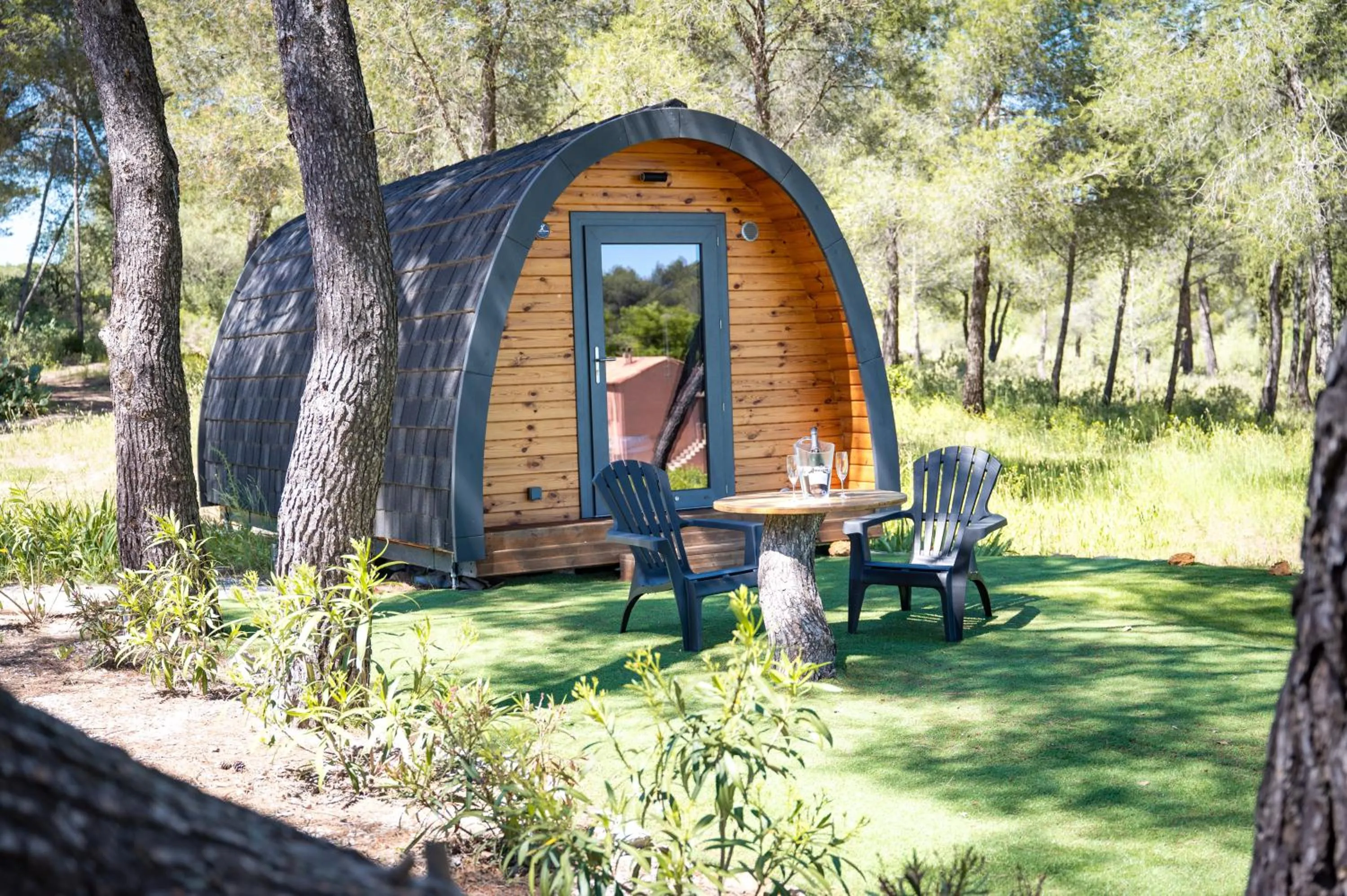 Natural landscape in Hotel Les Rocailles