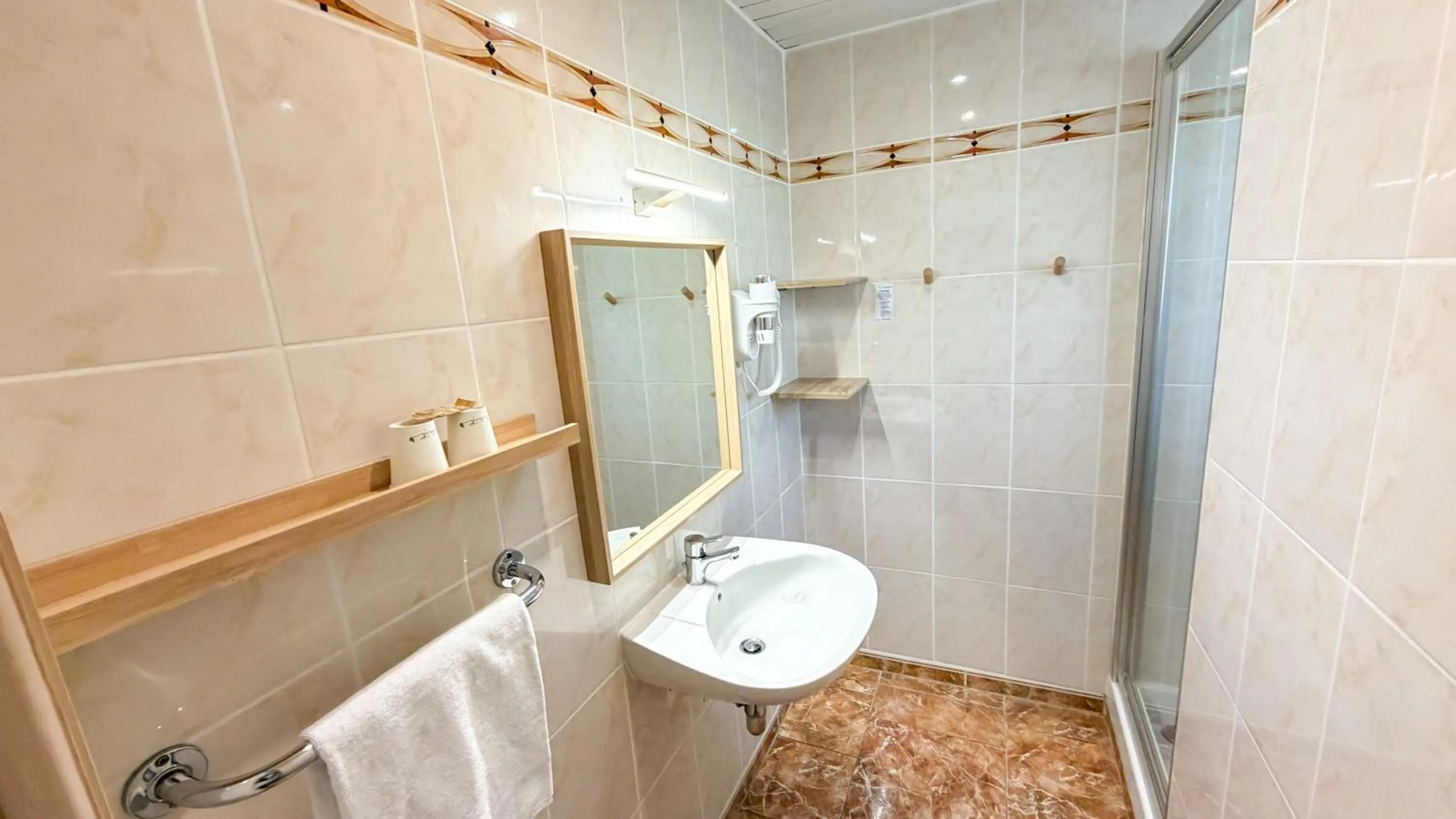 Bathroom in Hotel Les Rocailles