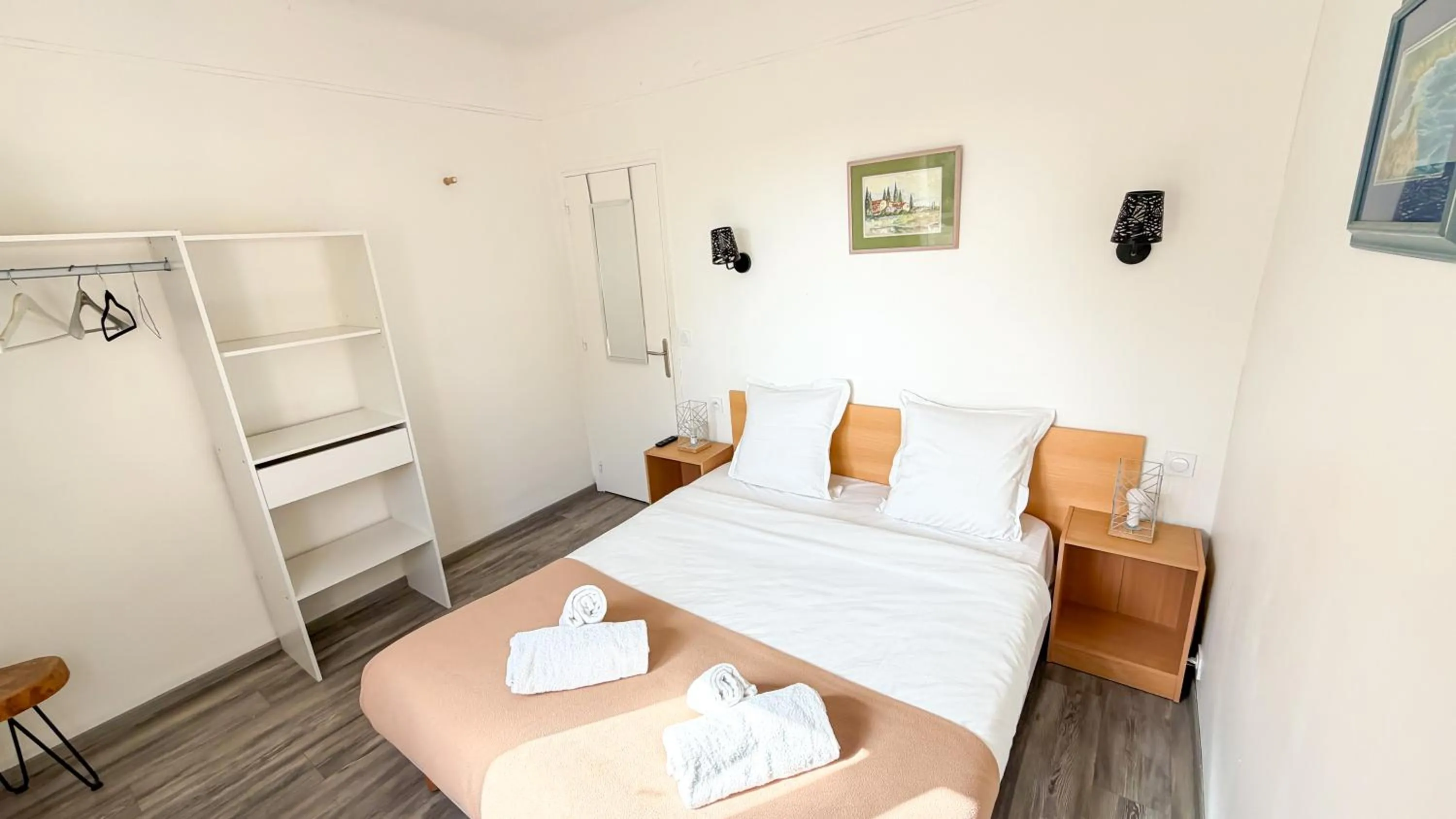 Bedroom, Bed in Hotel Les Rocailles