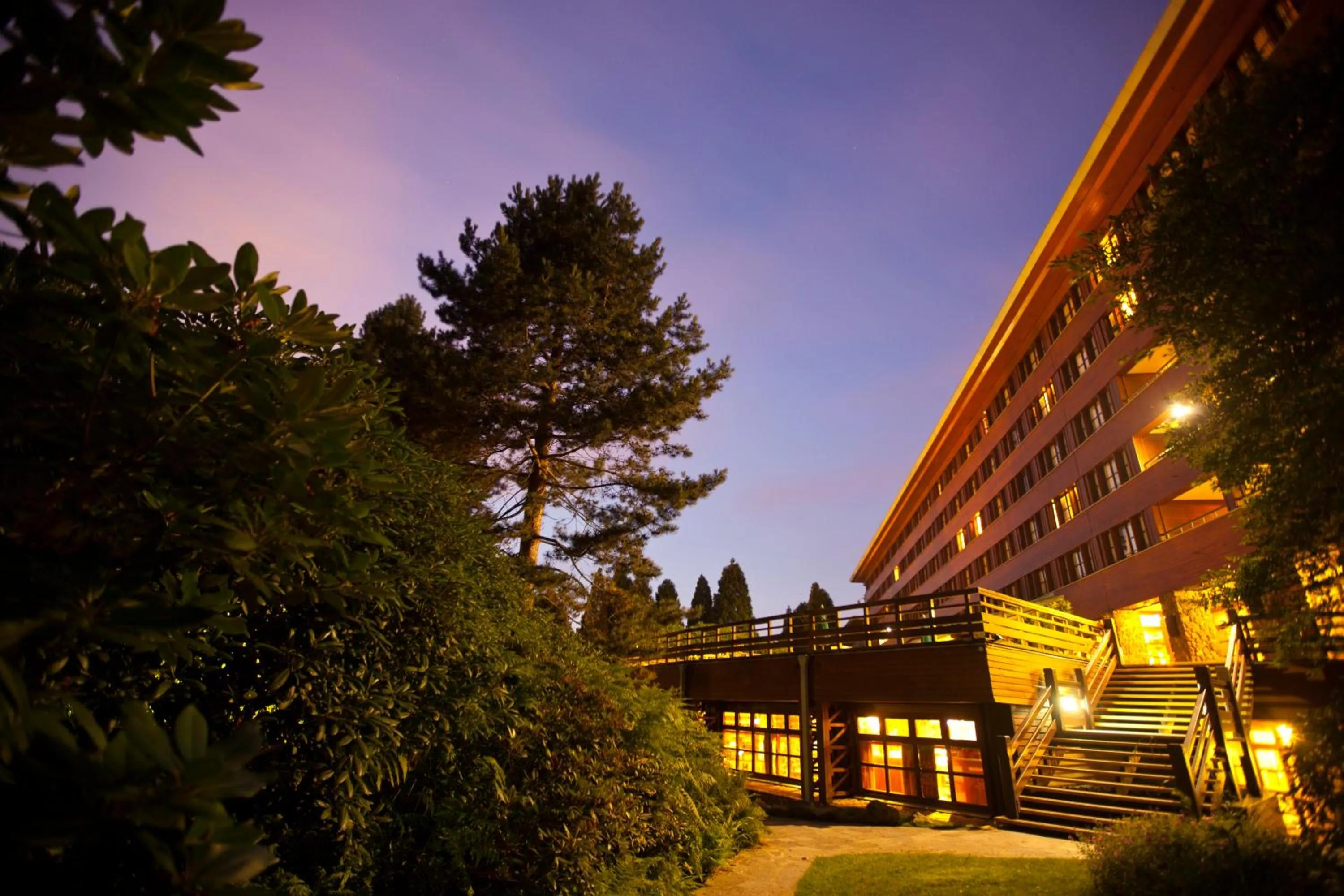 Property building in Disney Sequoia Lodge