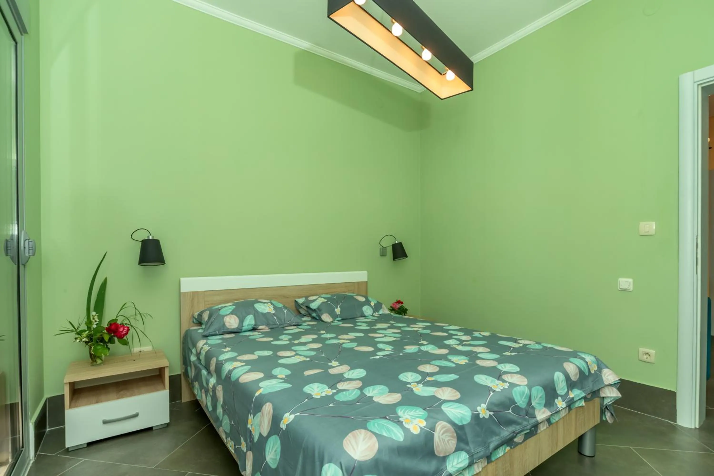 Bedroom, Bed in Villa Montenegrina