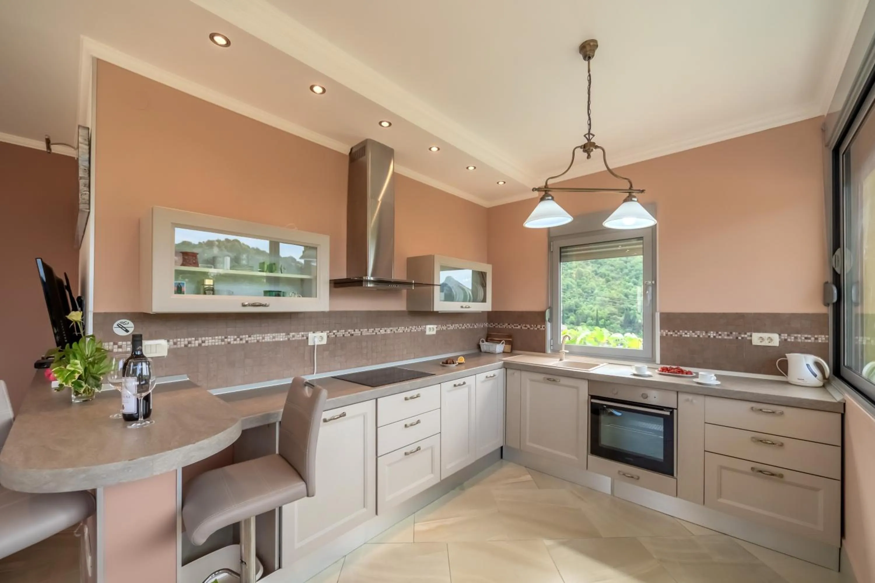 Kitchen or kitchenette in Villa Montenegrina