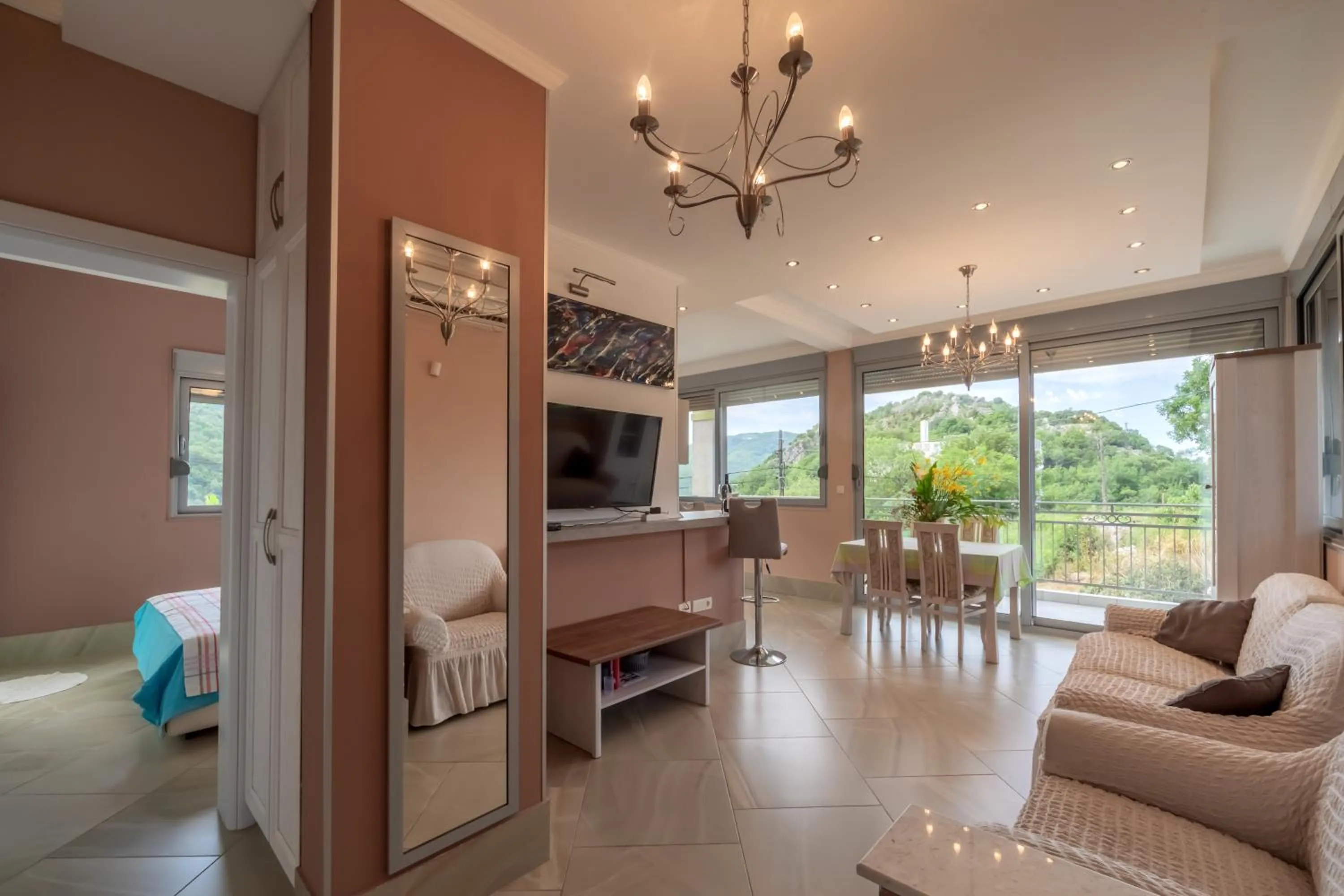 Living room in Villa Montenegrina