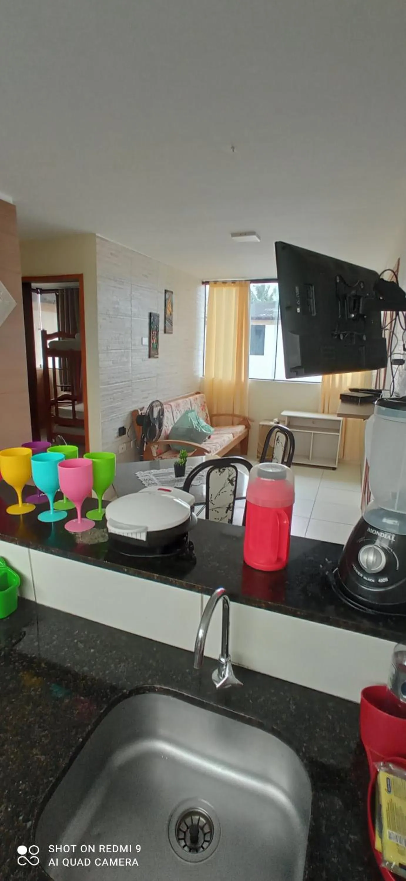 Lindo apartamento, pertinho do mar e com vista