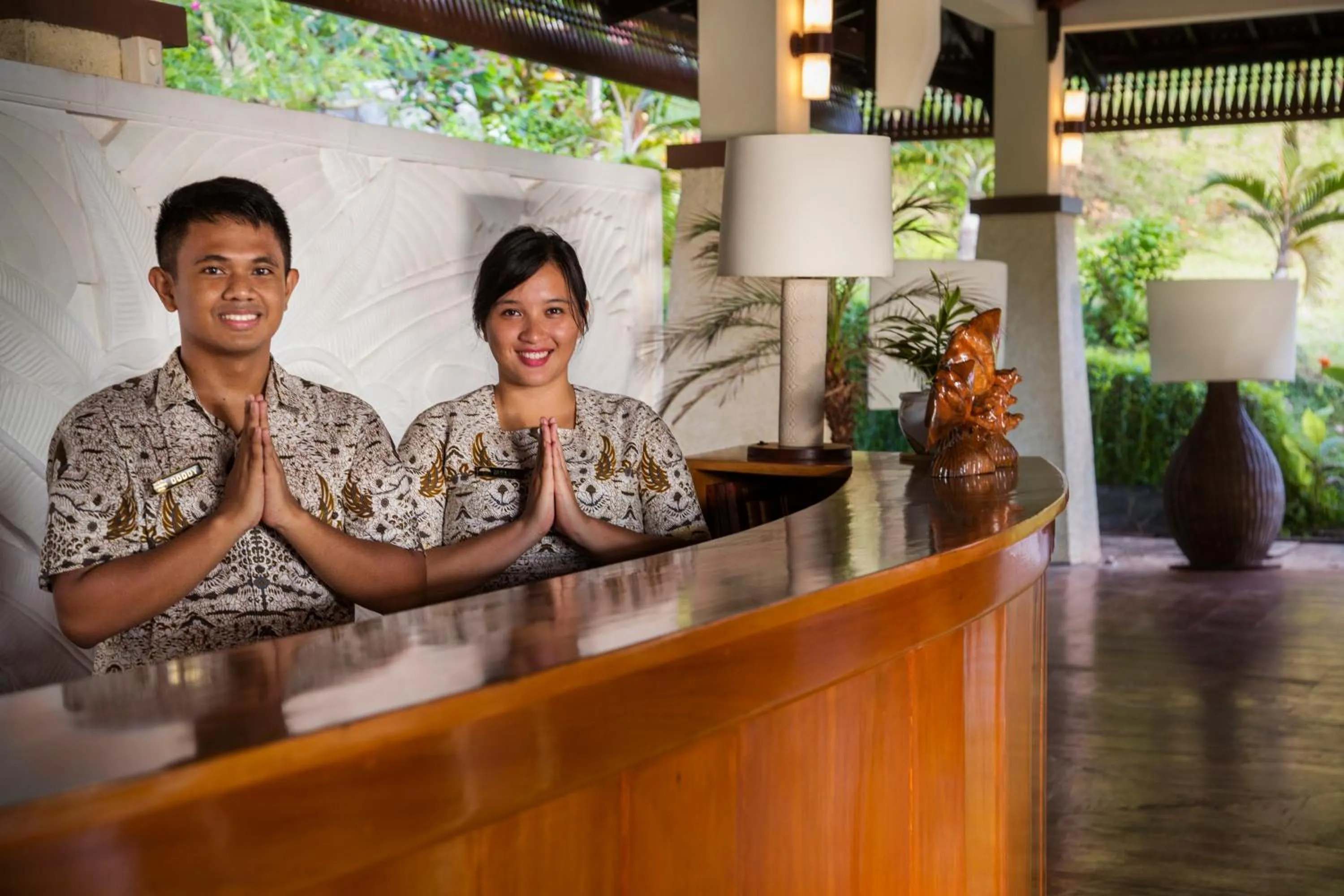 Staff in Bunaken Oasis Dive Resort and Spa