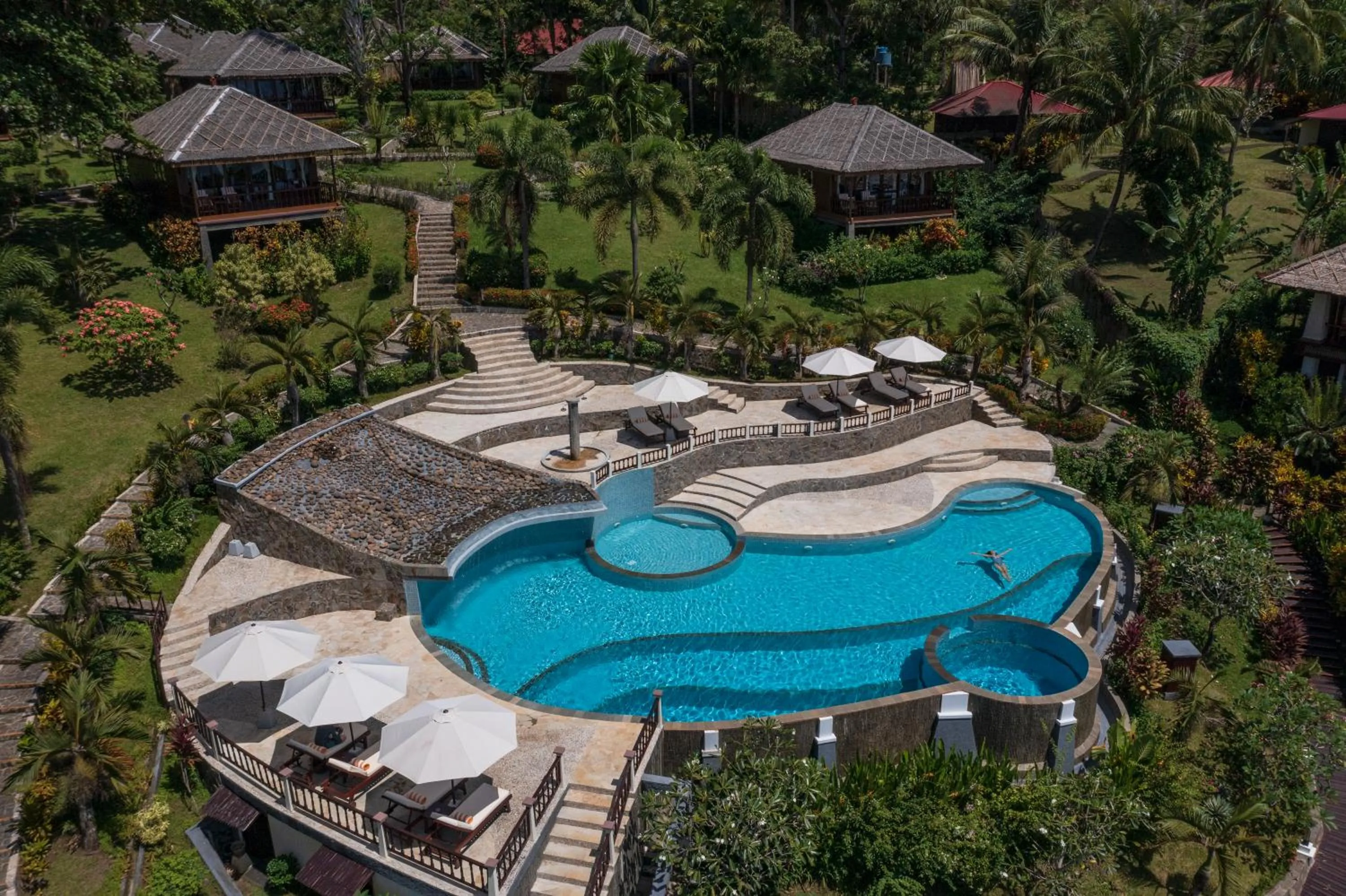 Property building in Bunaken Oasis Dive Resort and Spa