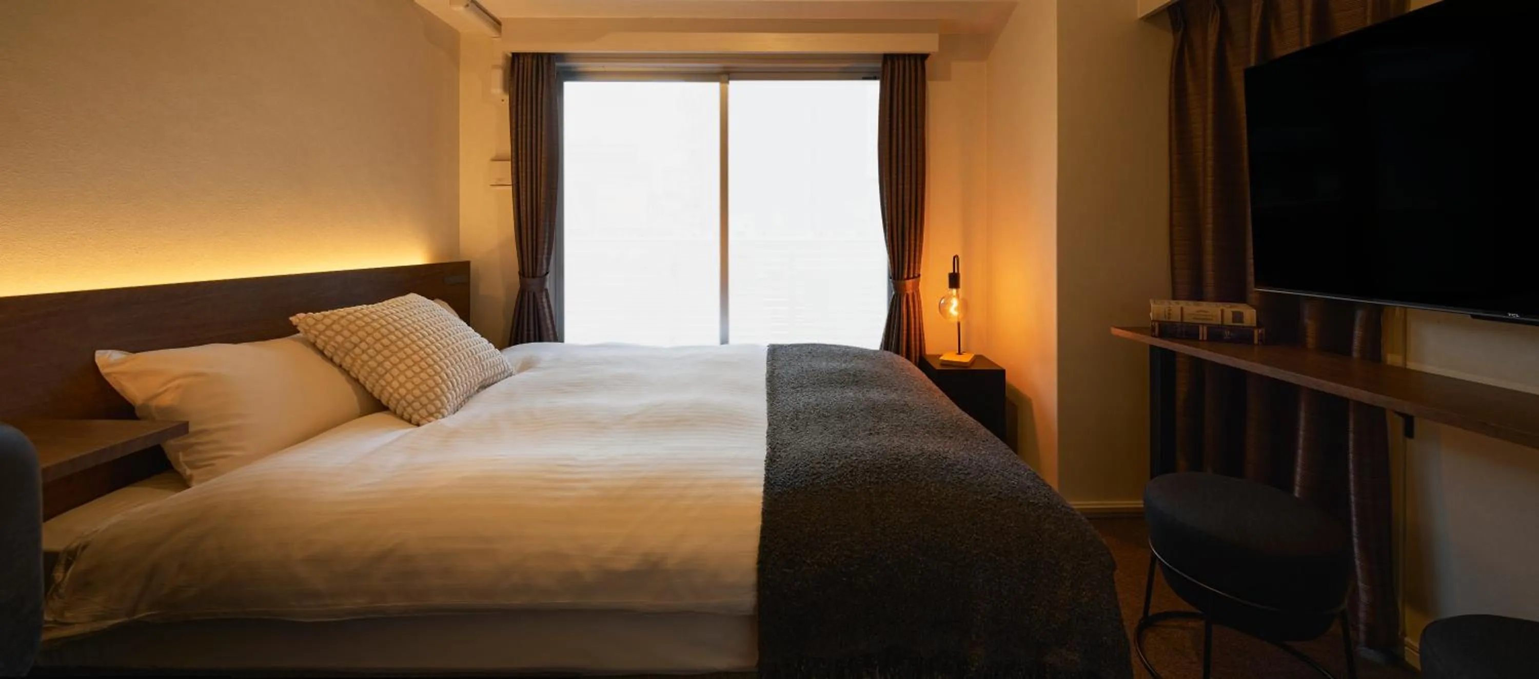 Bed in Residence Hotel Hakata 3