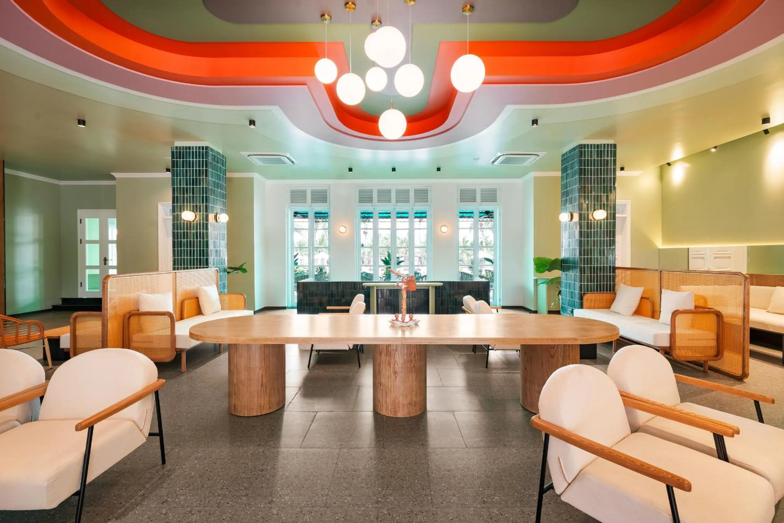 Breakfast in Tuan Chau Resort Ha Long