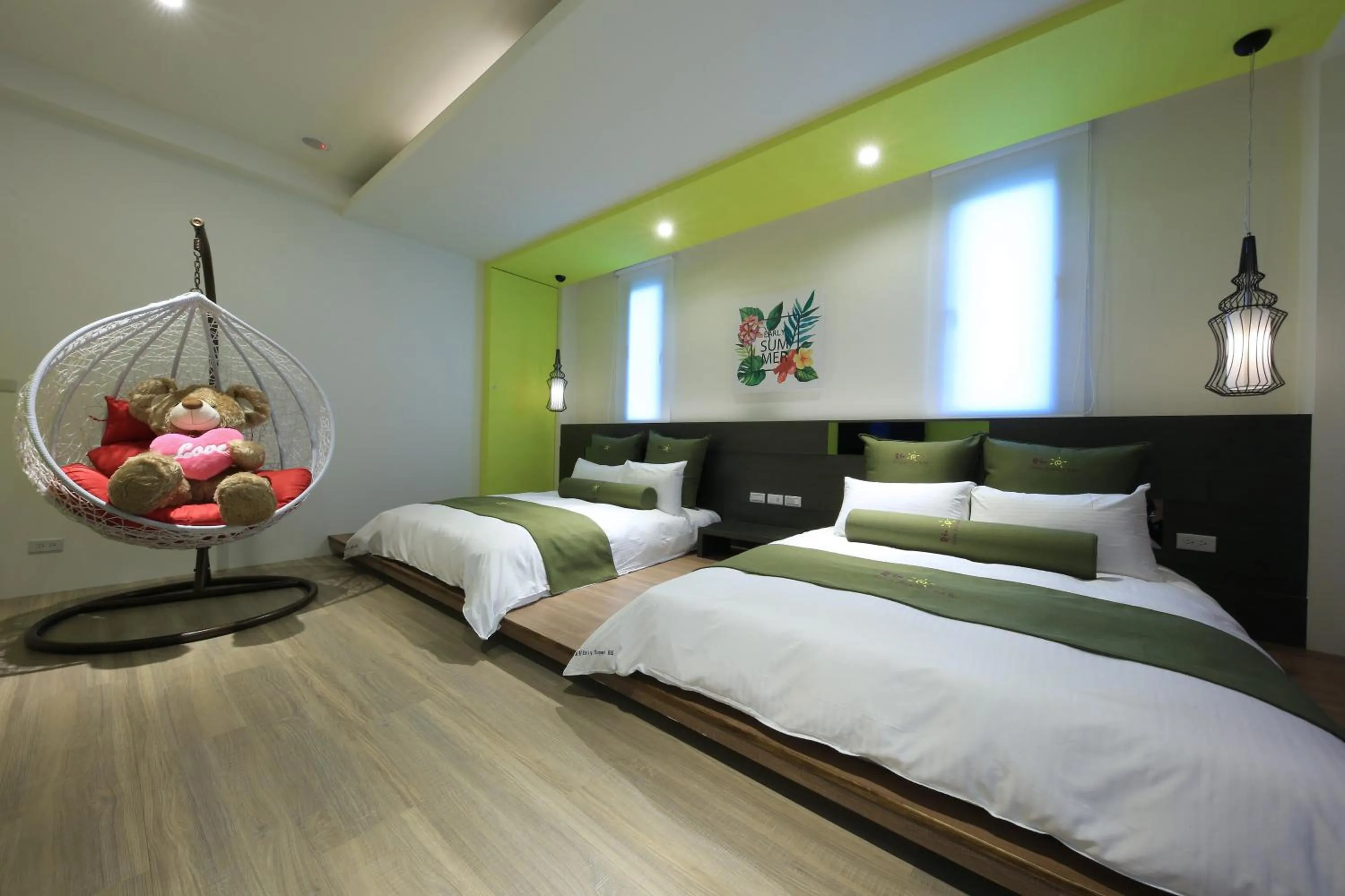 Garden, Bed in Early Summer