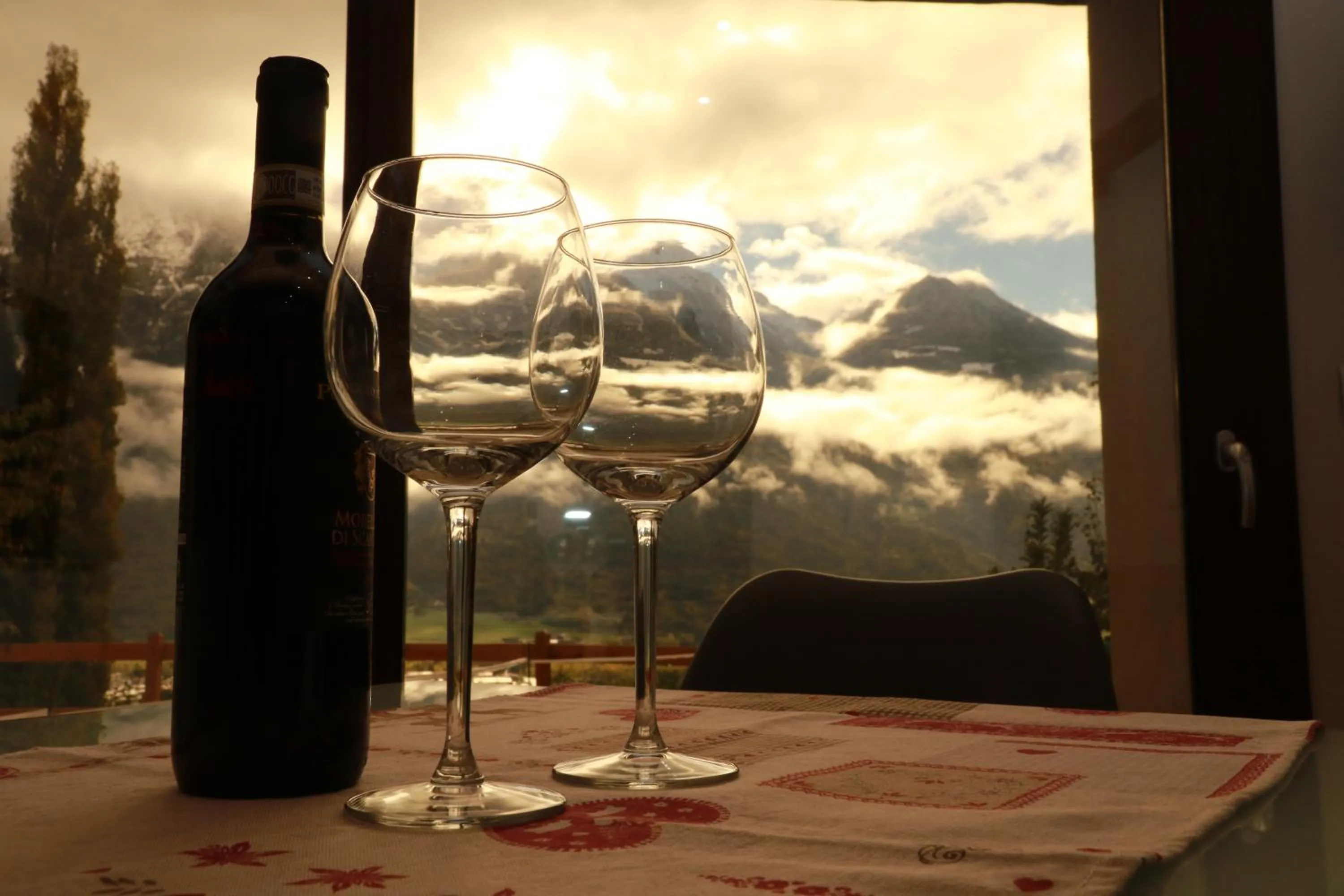 Kitchen or kitchenette in L'armonia della natura