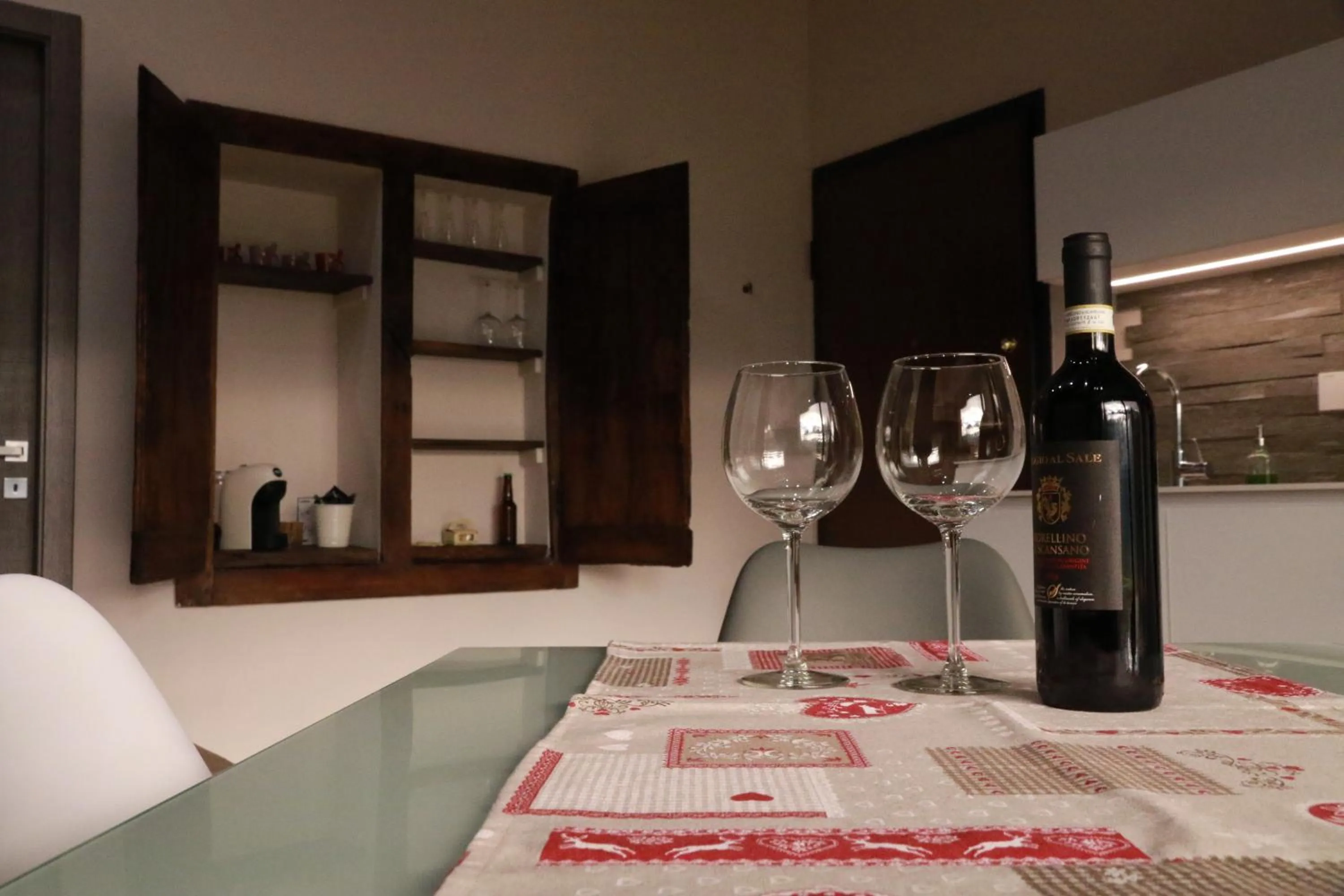 Kitchen or kitchenette in L'armonia della natura