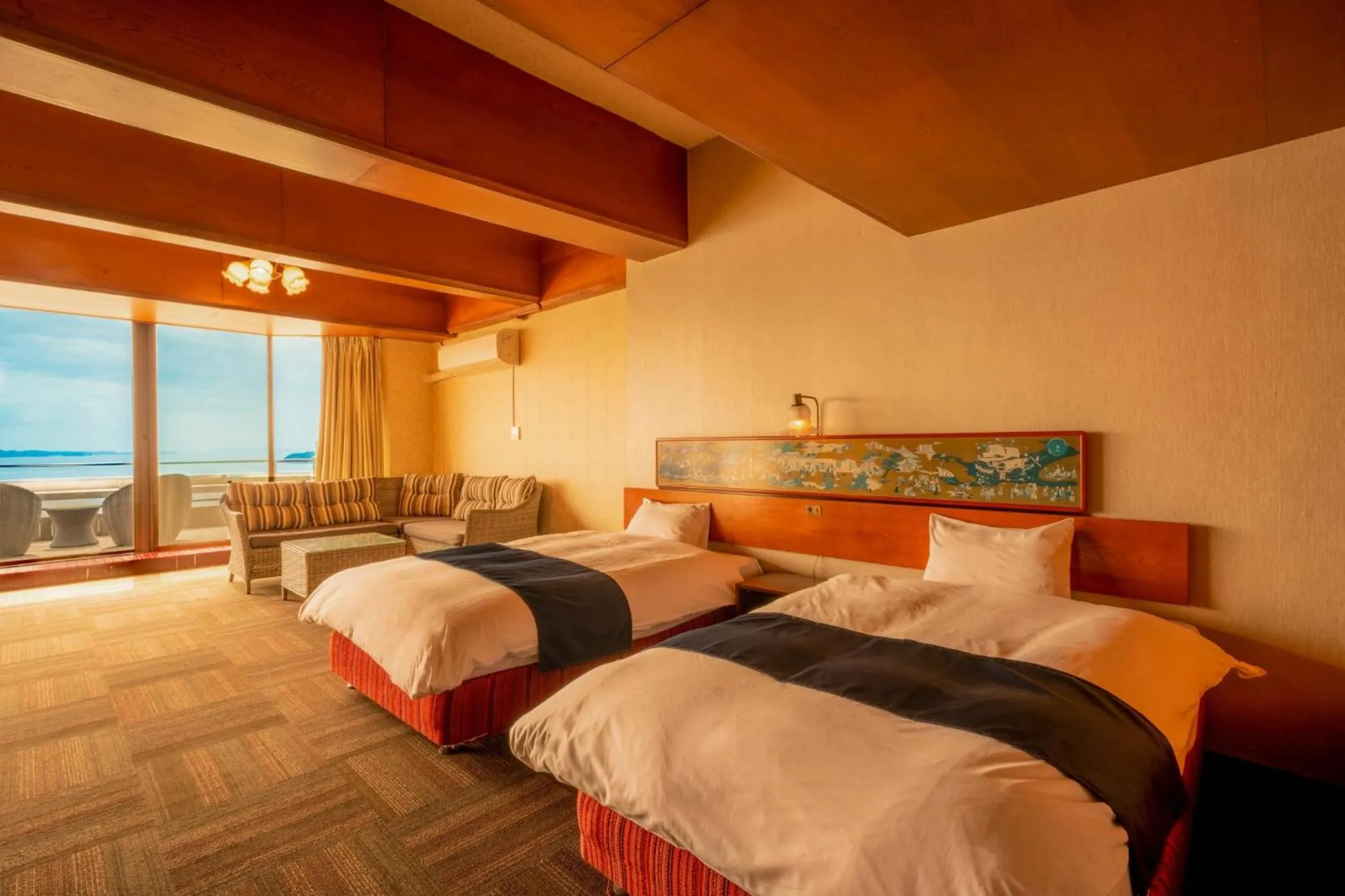 Photo of the whole room, Bed in Ooedo Onsen Monogatari Hotel Ranpu