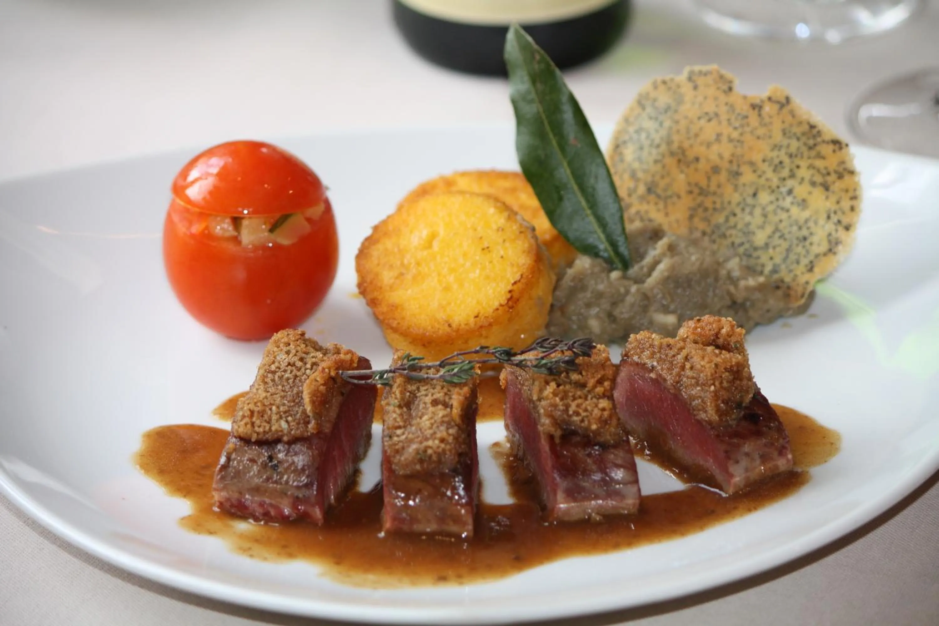 Food and drinks in Logis Hotel Restaurant A L'Etoile