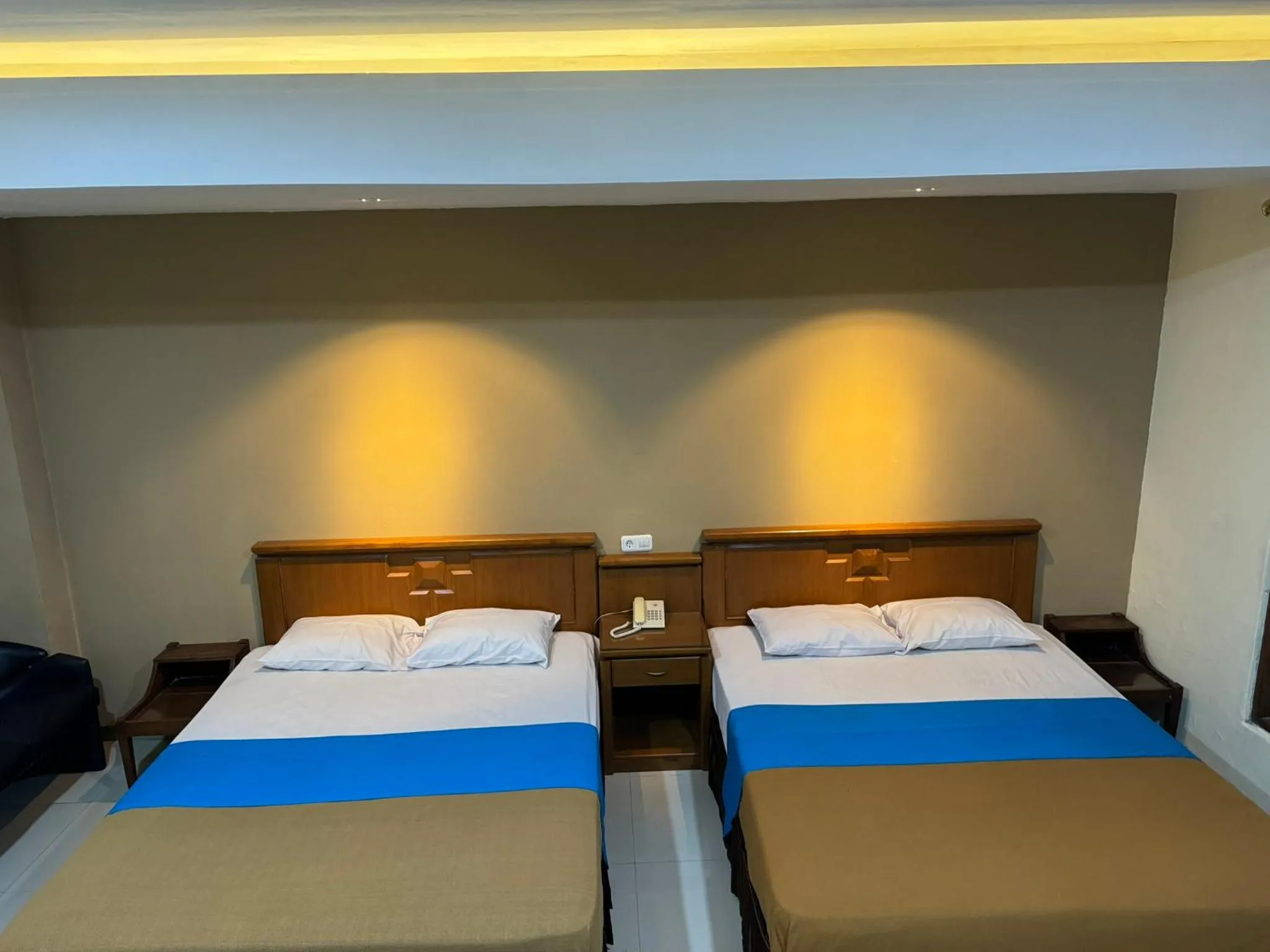 Bed in Hotel Priangan